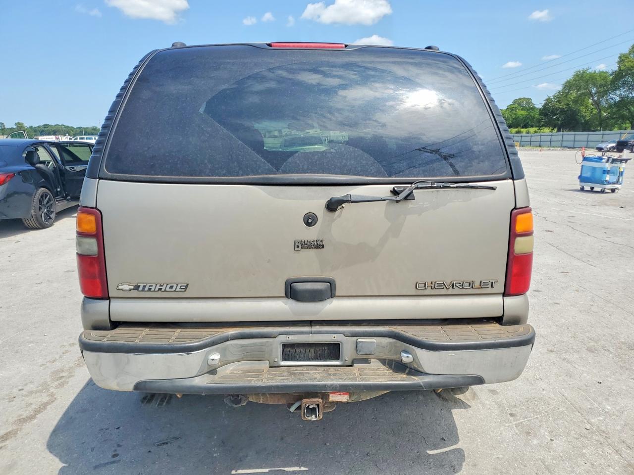 2001 Chevrolet Tahoe K1500 Желто-коричневый vin: 1GNEK13T61R159038