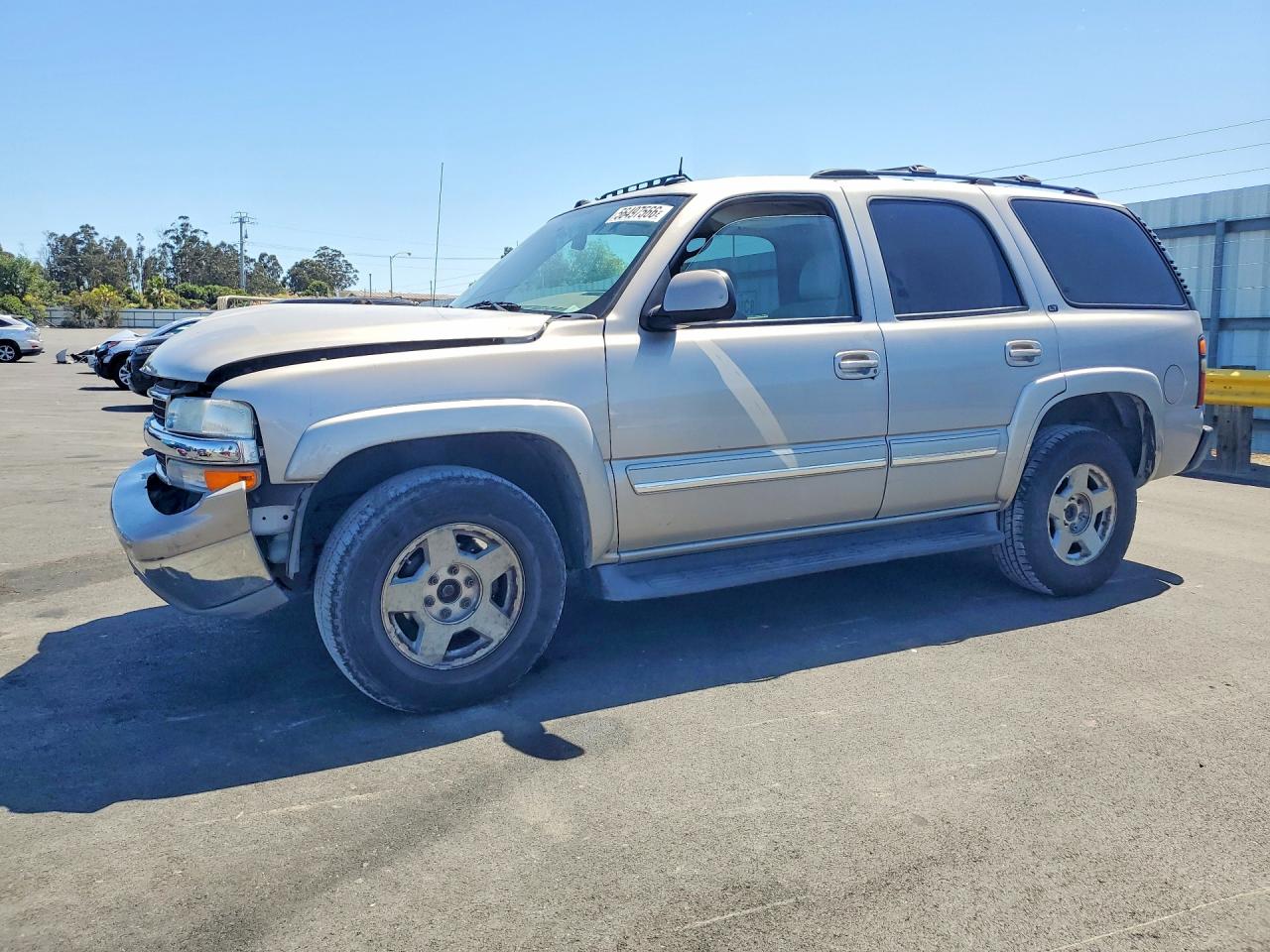 2004 Chevrolet Tahoe K1500 Gray vin: 1GNEK13T64J222304