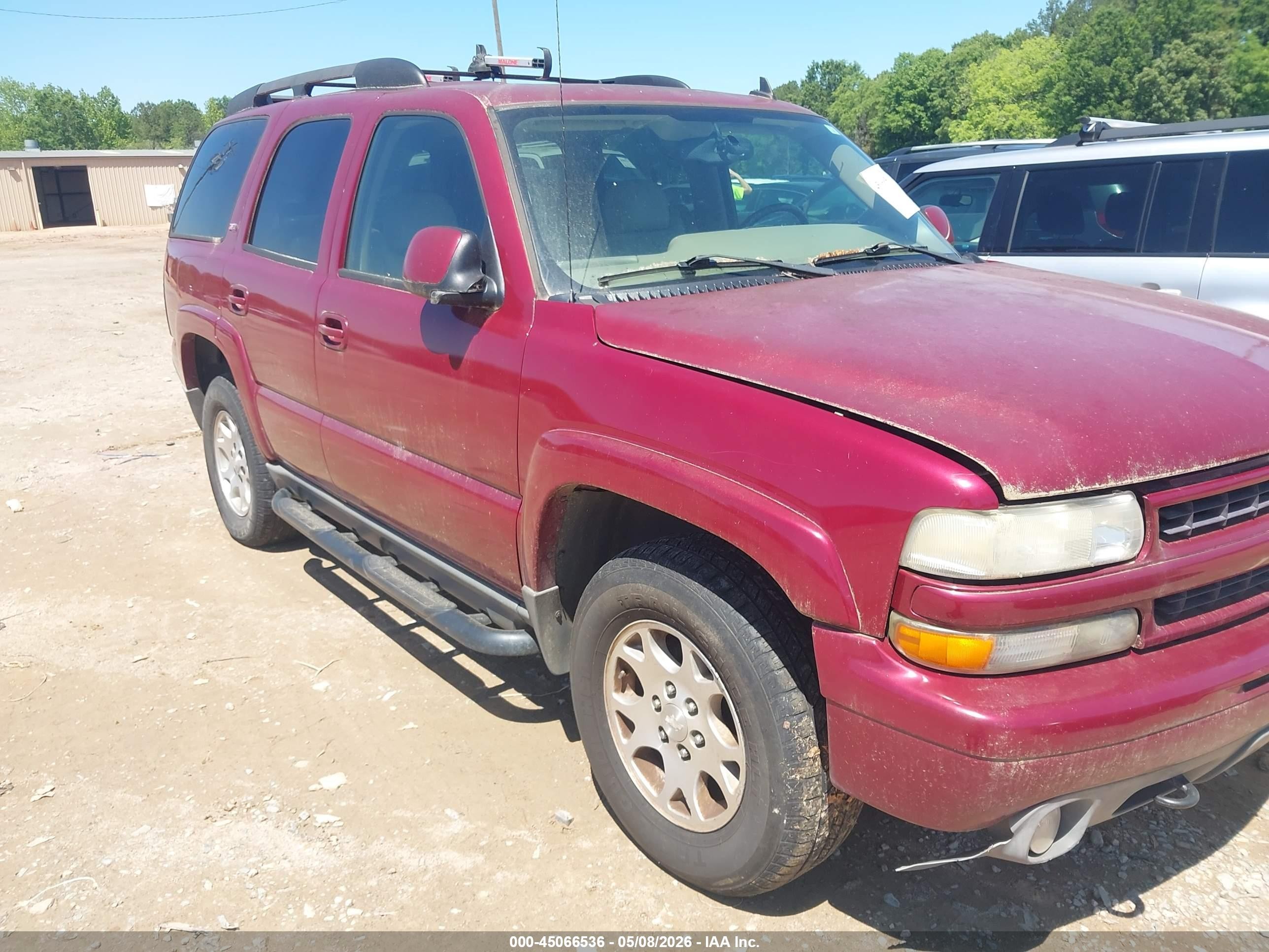 2006 Chevrolet Tahoe Z71 Бордовый vin: 1GNEK13T66R115631
