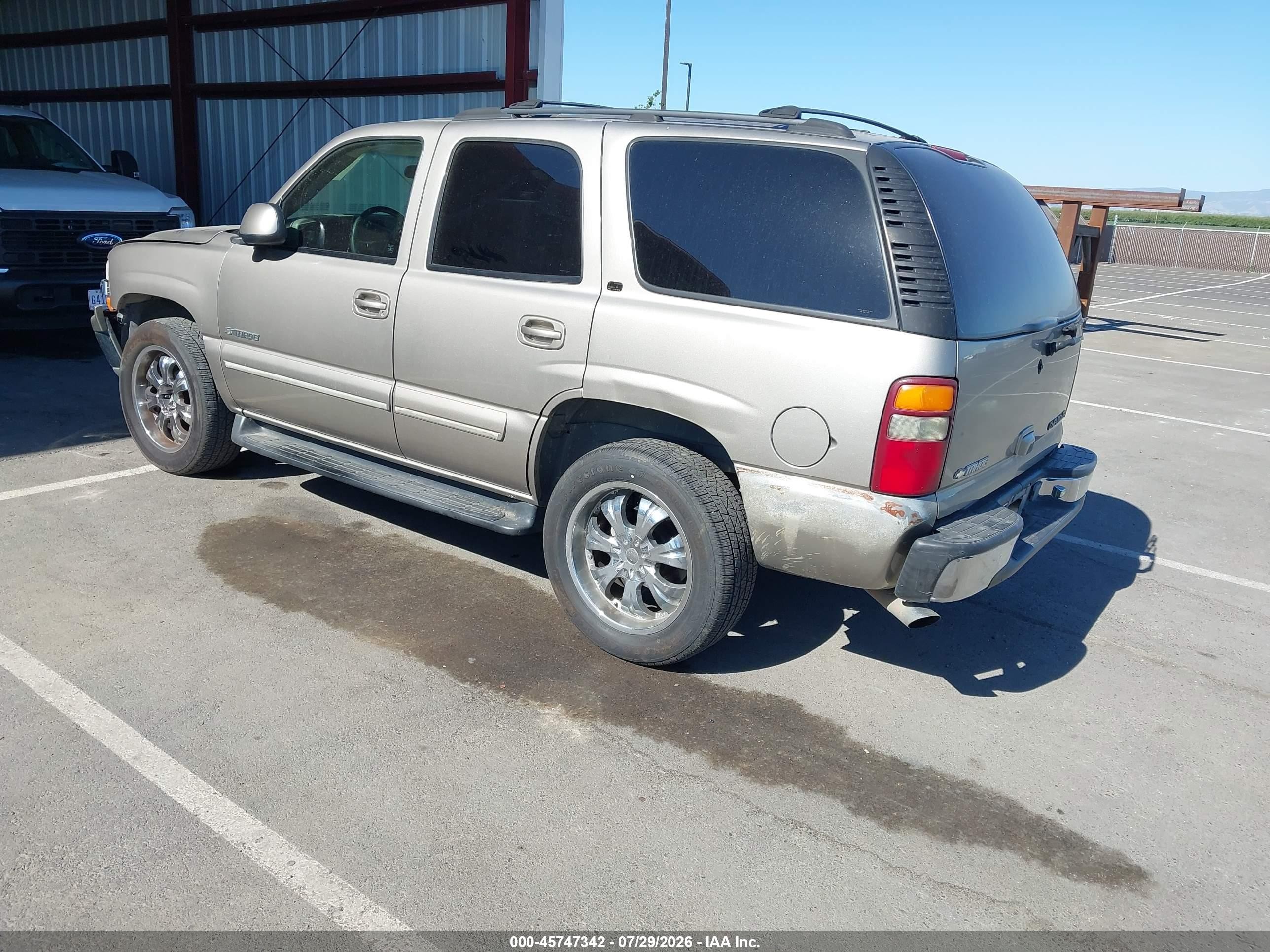 2001 Chevrolet Tahoe Lt Золотой vin: 1GNEK13T71J121591