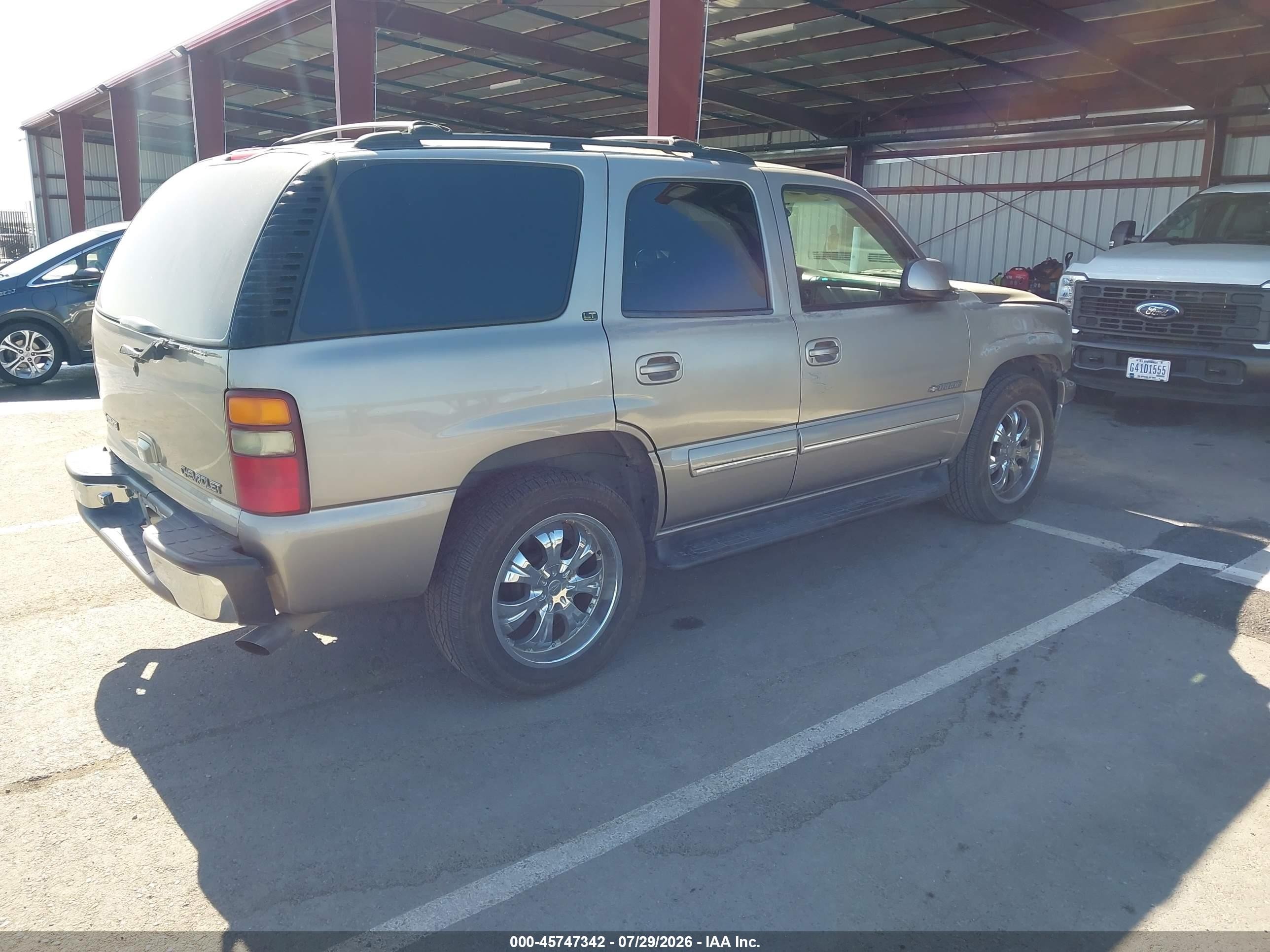 2001 Chevrolet Tahoe Lt Золотой vin: 1GNEK13T71J121591