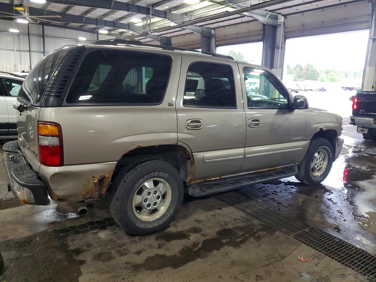 2001 Chevrolet Tahoe K1500 Tan vin: 1GNEK13T71J312993