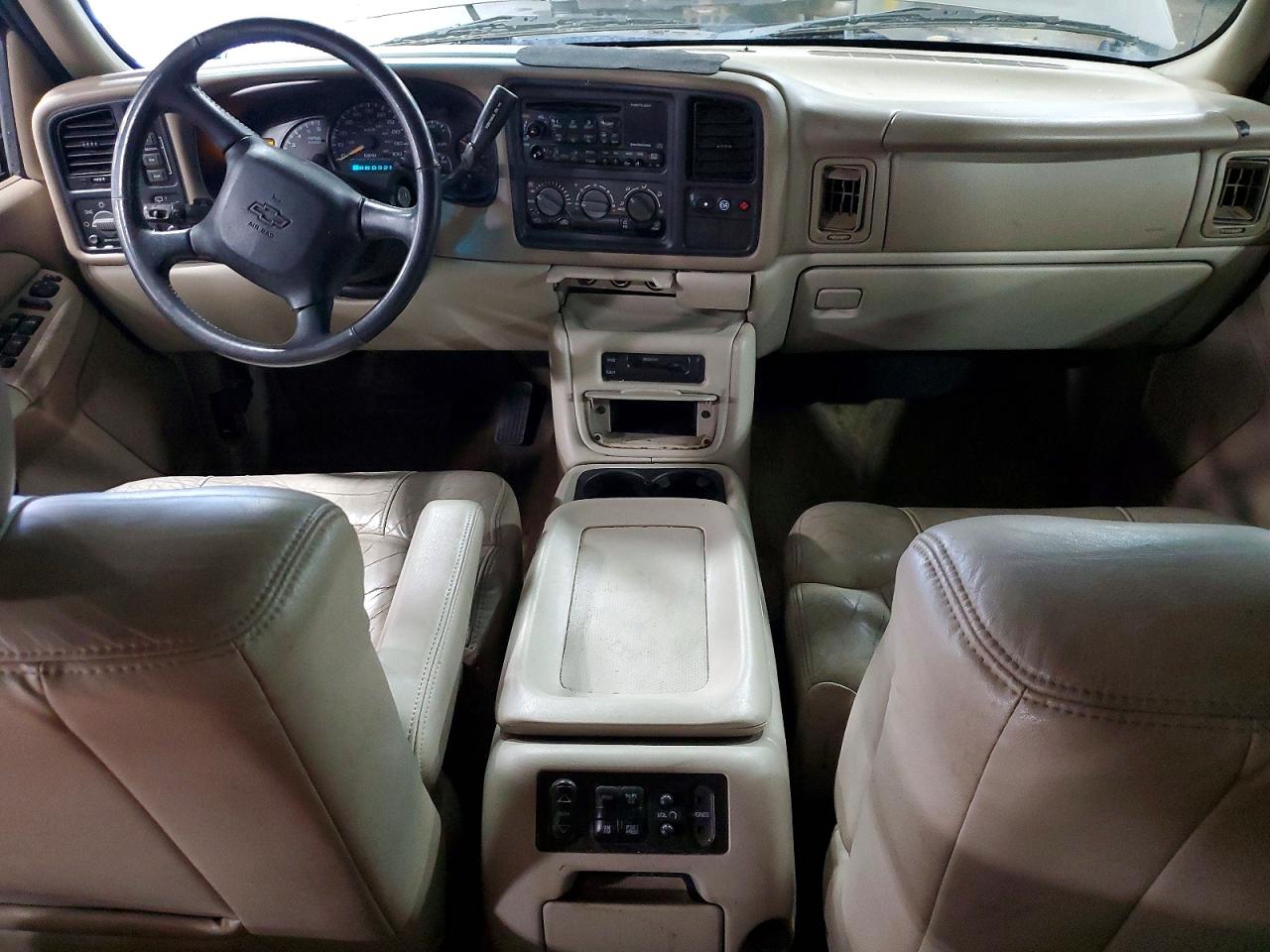 2001 Chevrolet Tahoe K1500 Tan vin: 1GNEK13T71J312993