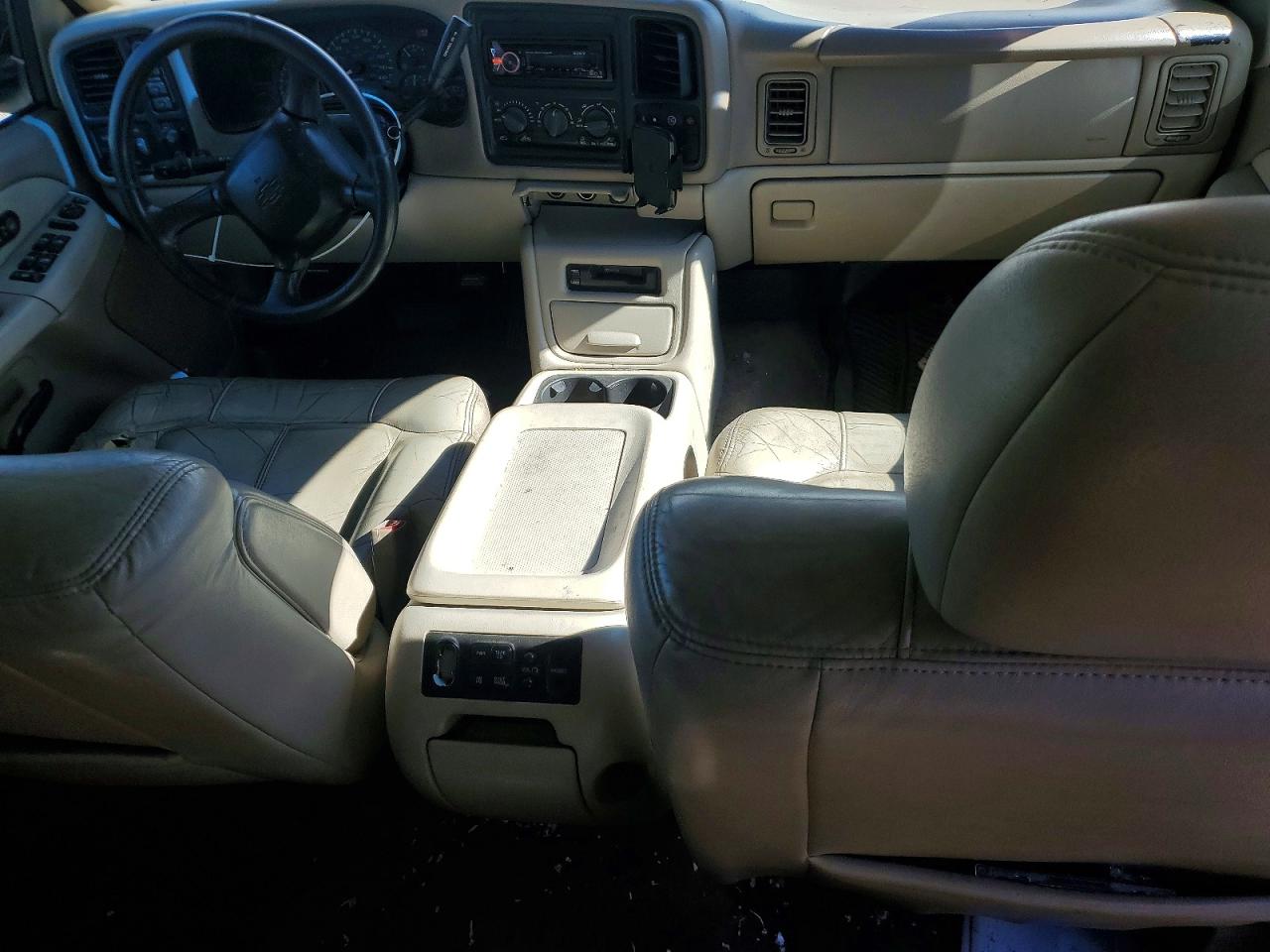 2002 Chevrolet Tahoe K1500 White vin: 1GNEK13T72J229243