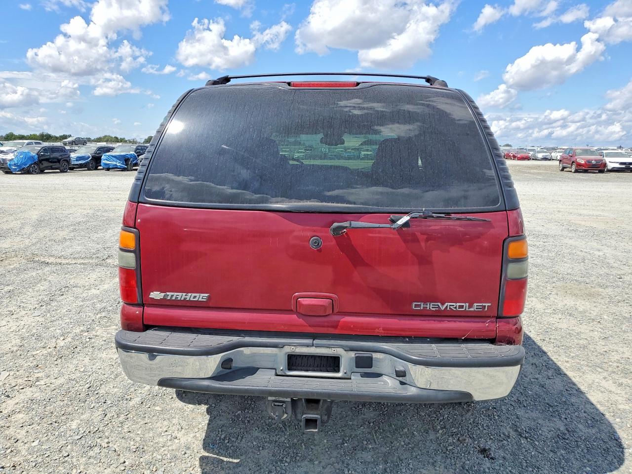 2005 Chevrolet Tahoe K1500 Burgundy vin: 1GNEK13T75R117323
