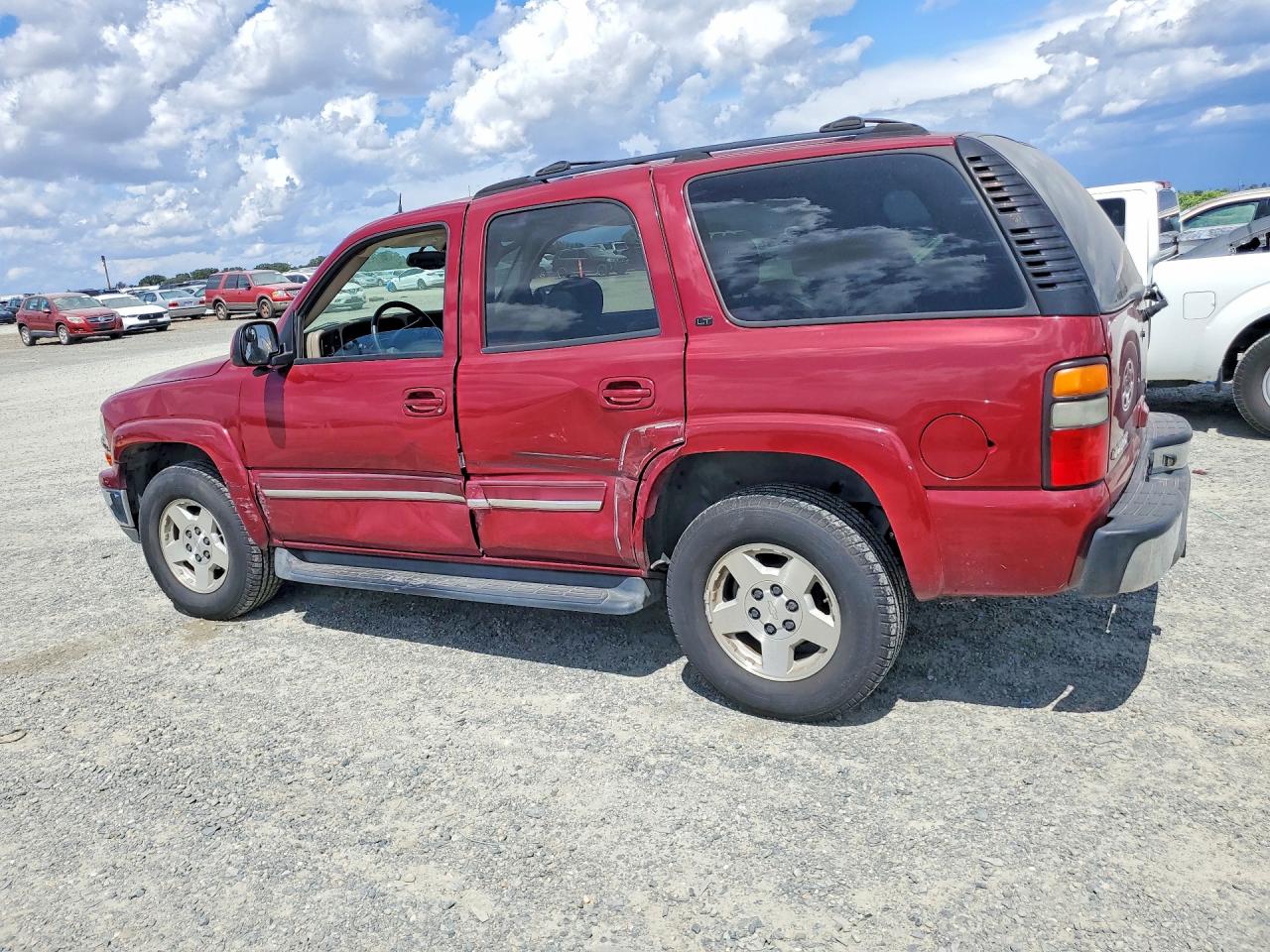 2005 Chevrolet Tahoe K1500 Burgundy vin: 1GNEK13T75R117323