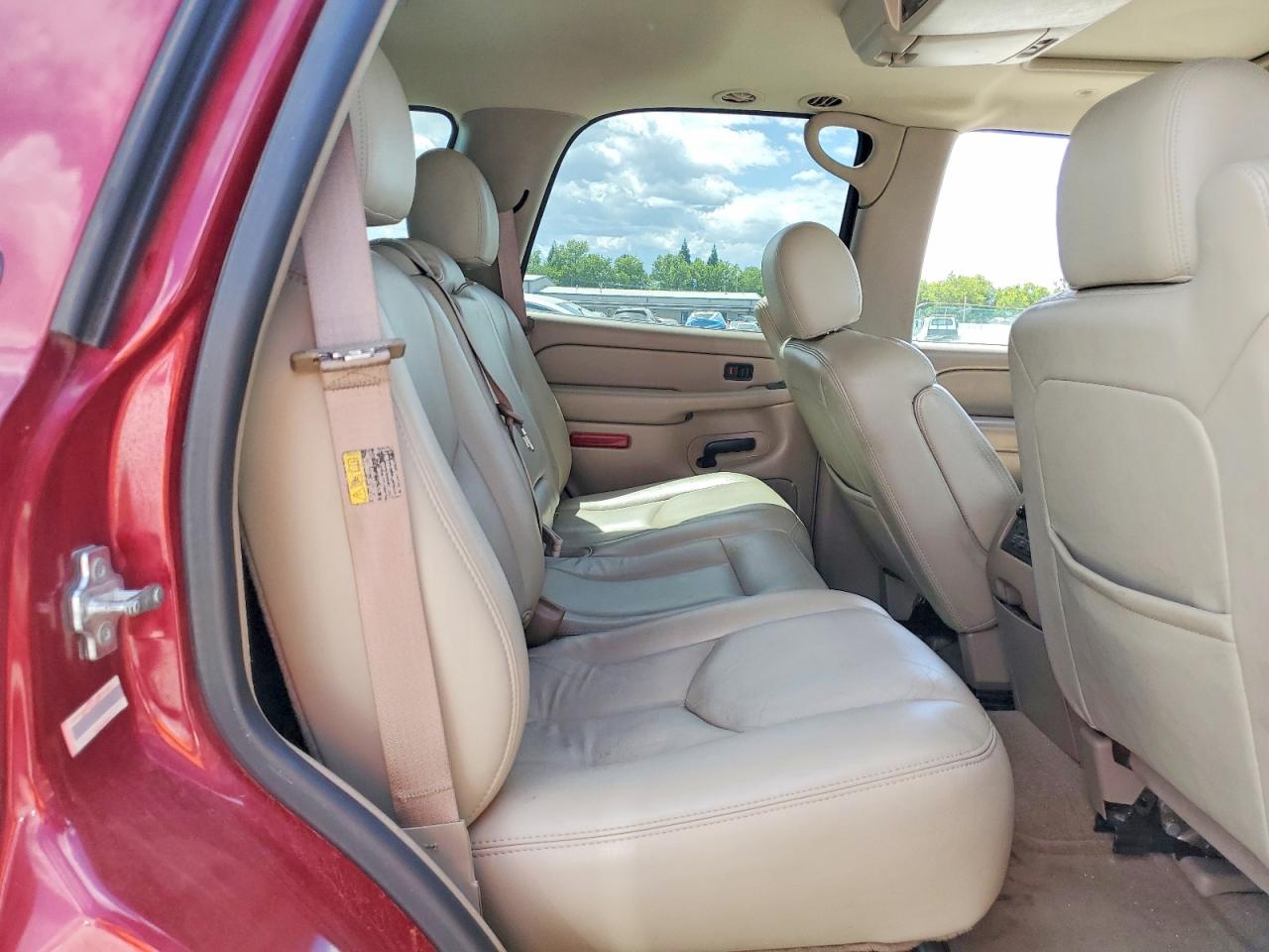 2005 Chevrolet Tahoe K1500 Burgundy vin: 1GNEK13T75R117323
