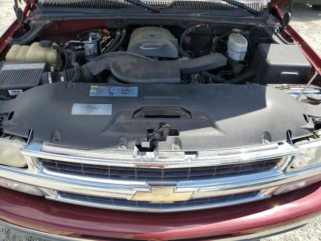 2005 Chevrolet Tahoe K1500 Burgundy vin: 1GNEK13T75R117323