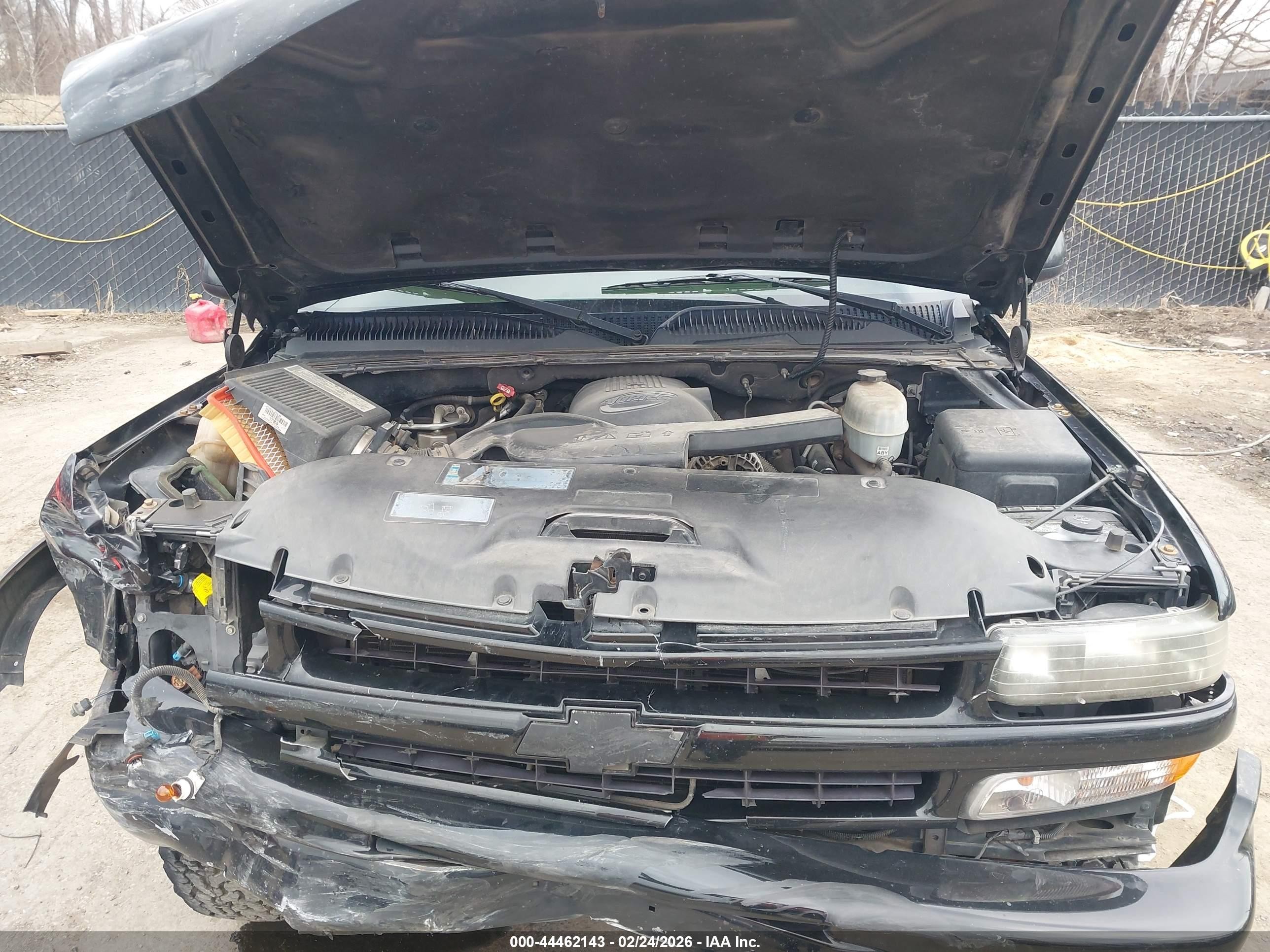 2006 Chevrolet Tahoe Z71 Black vin: 1GNEK13T76R115346