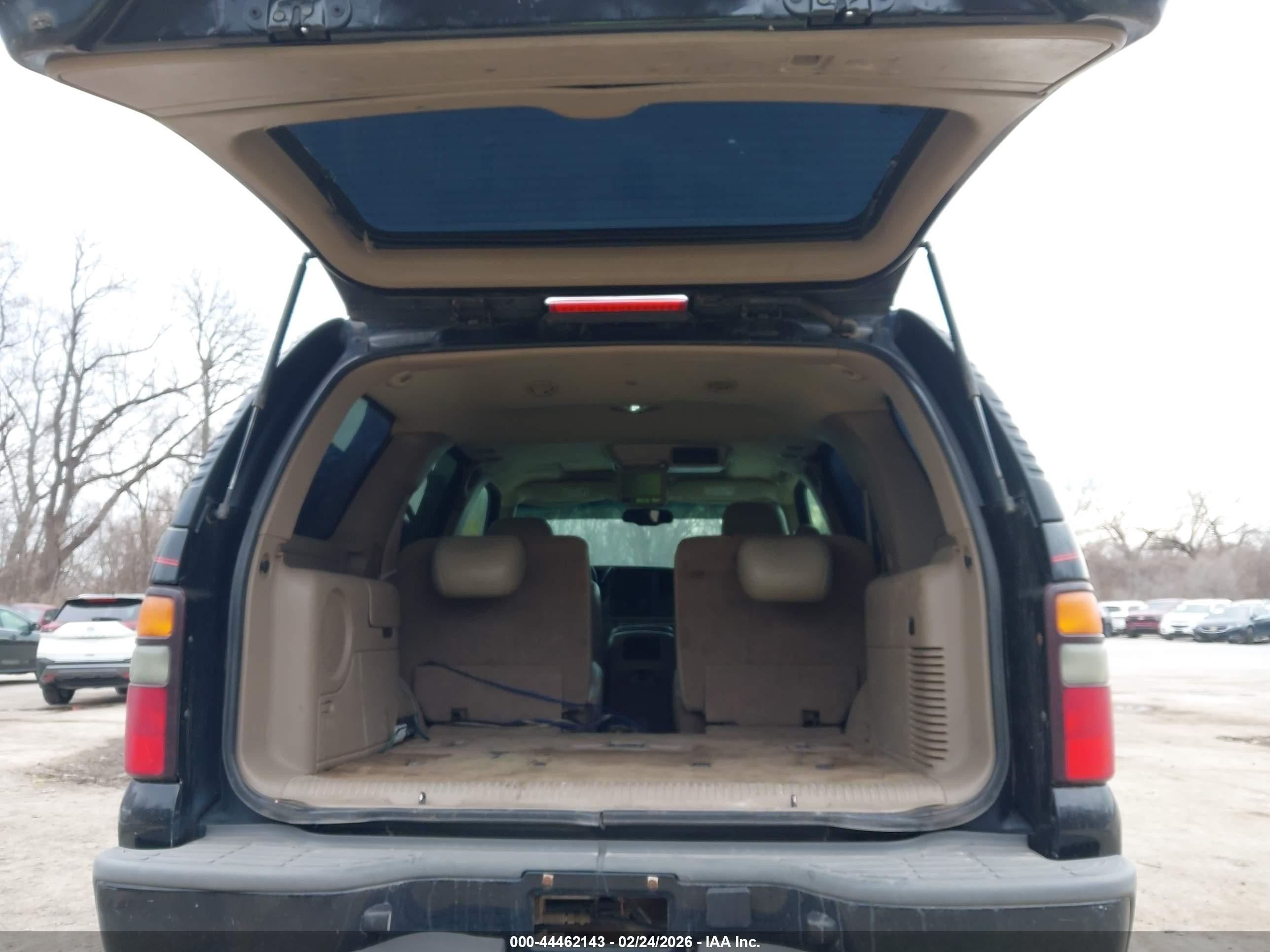 2006 Chevrolet Tahoe Z71 Black vin: 1GNEK13T76R115346