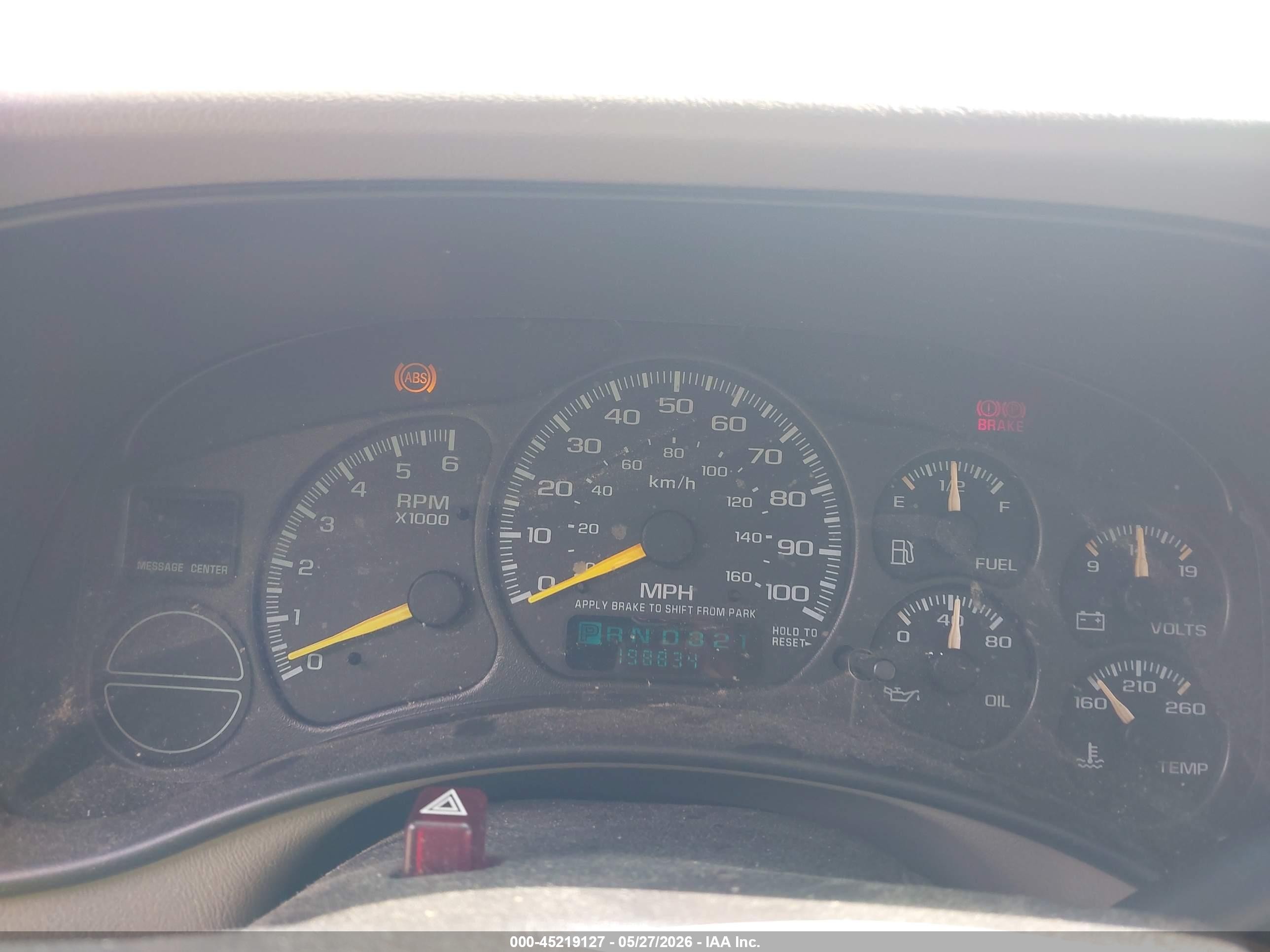 2000 Chevrolet Tahoe All New Lt Tan vin: 1GNEK13T7YJ209549