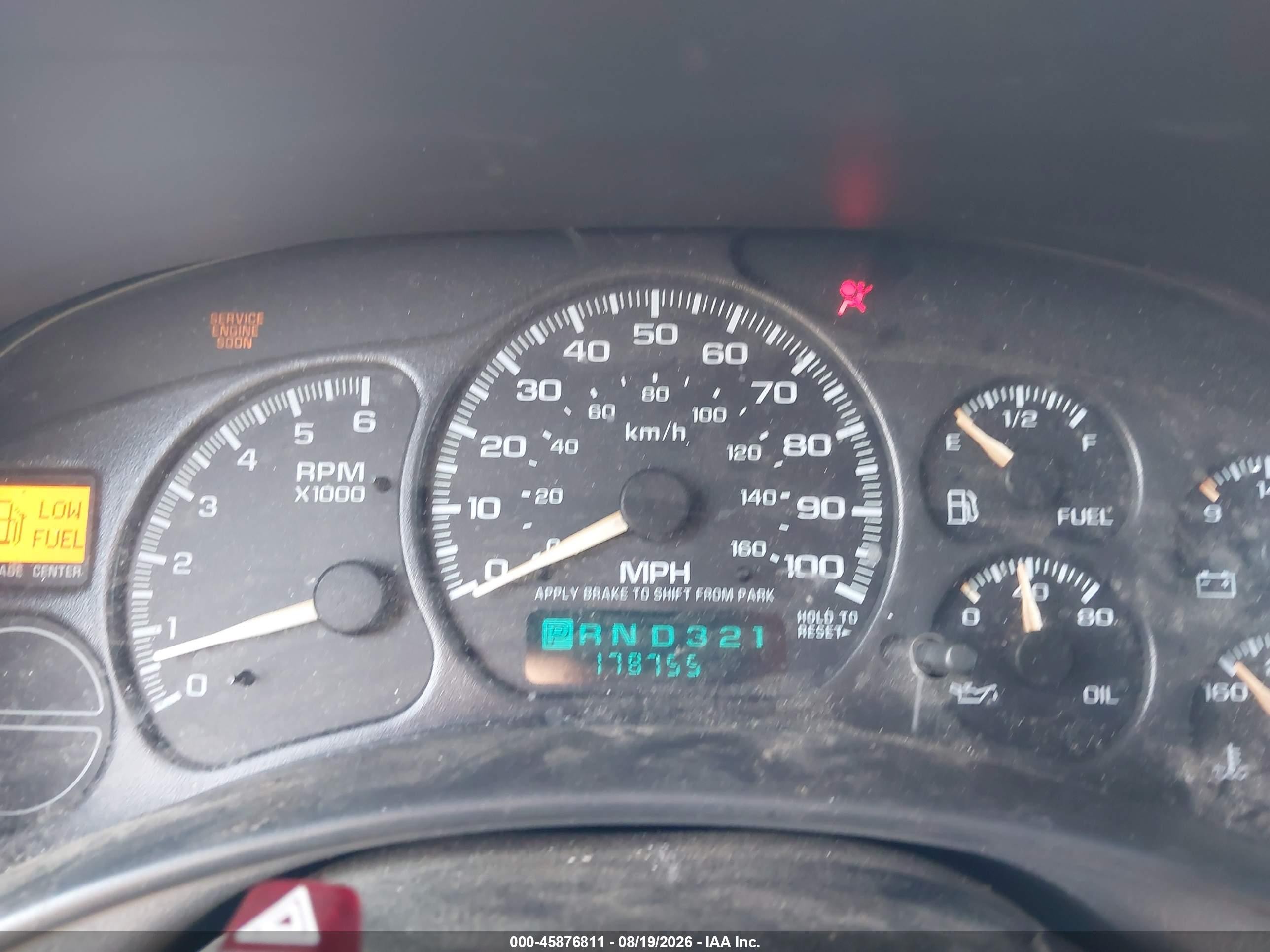 2001 Chevrolet Tahoe Ls Tan vin: 1GNEK13T81R216078