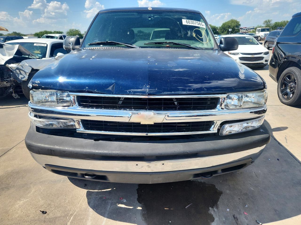2005 Chevrolet Tahoe K1500 Blue vin: 1GNEK13T85J226520