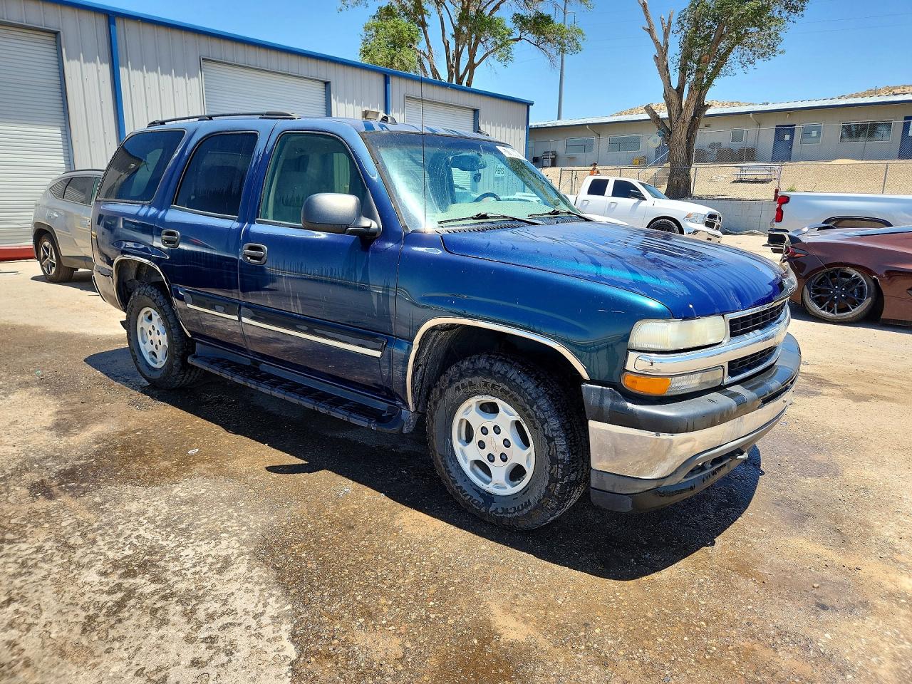 2005 Chevrolet Tahoe K1500 Teal vin: 1GNEK13T85R159709