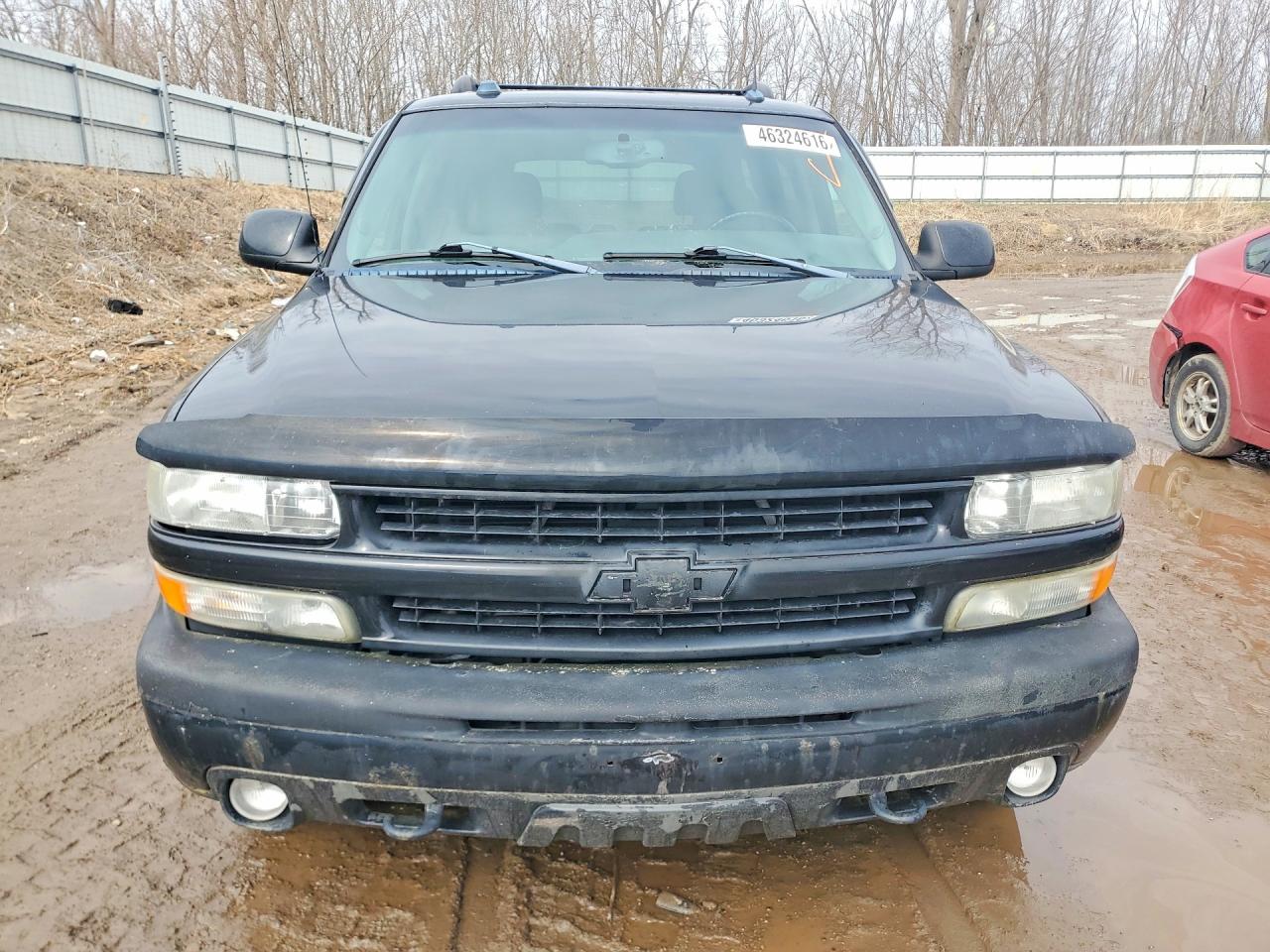 2005 Chevrolet Tahoe Black vin: 1GNEK13T85R246591