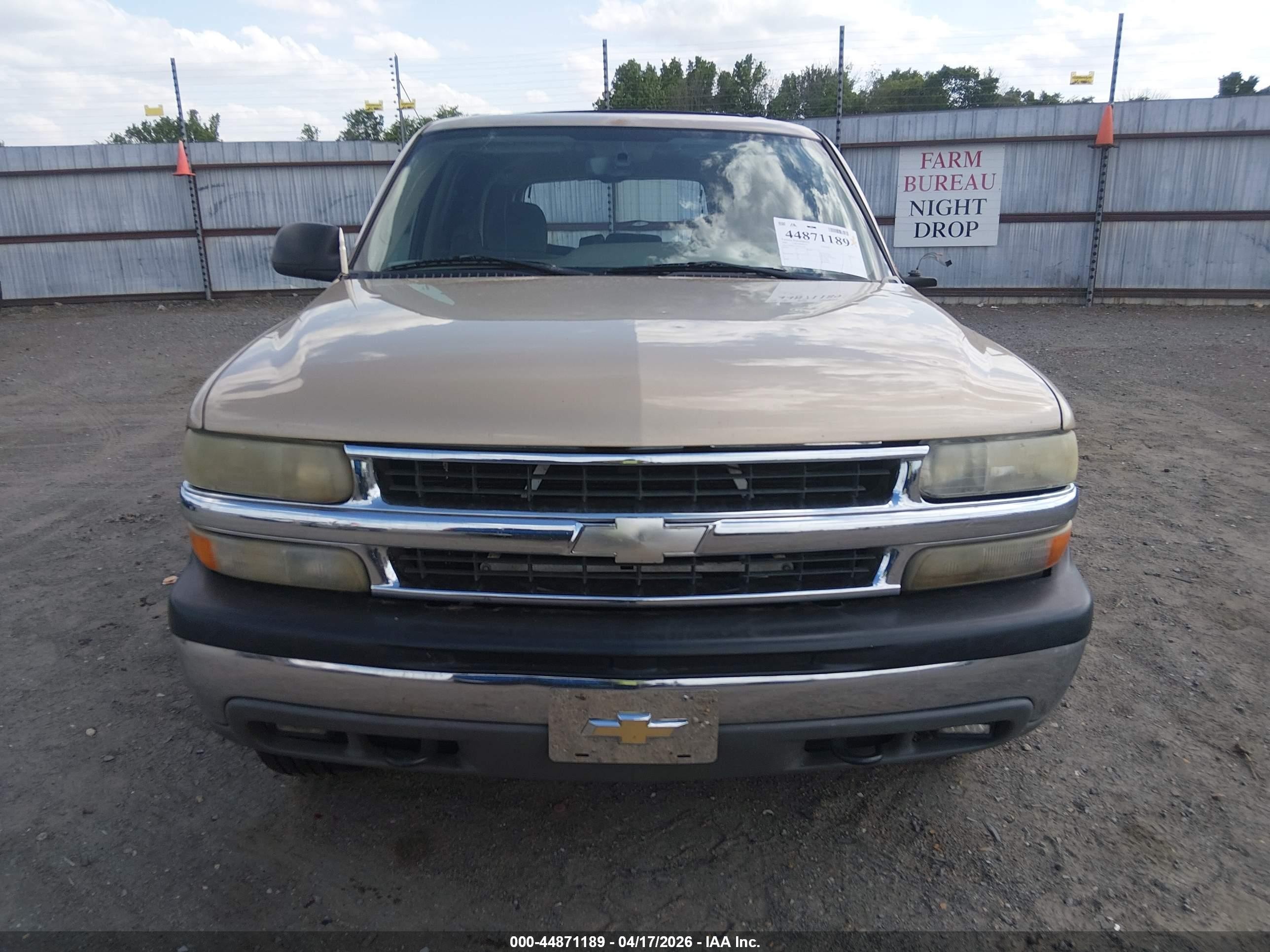2006 Chevrolet Tahoe Ls Beige vin: 1GNEK13T86J154168