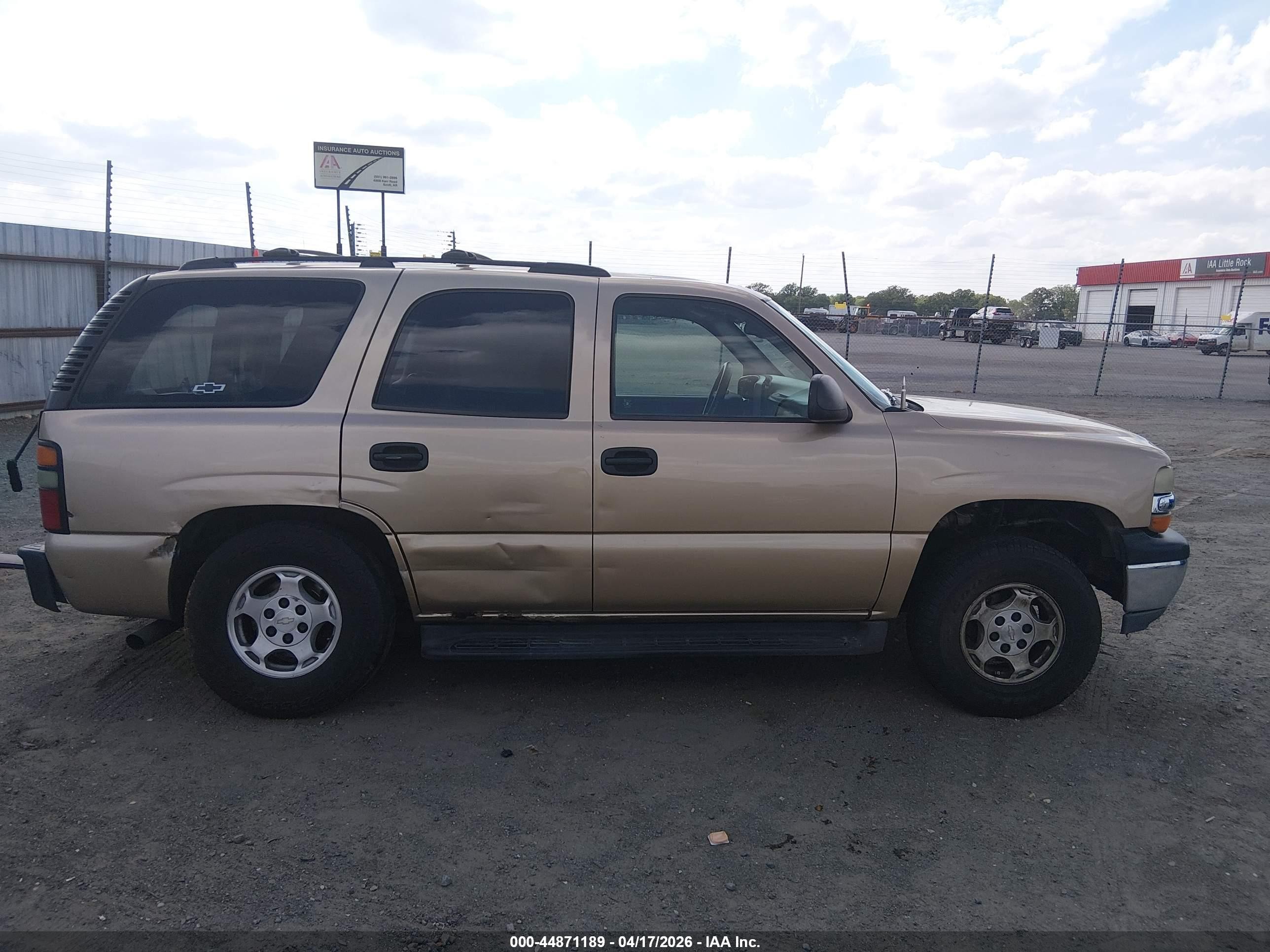 2006 Chevrolet Tahoe Ls Beige vin: 1GNEK13T86J154168