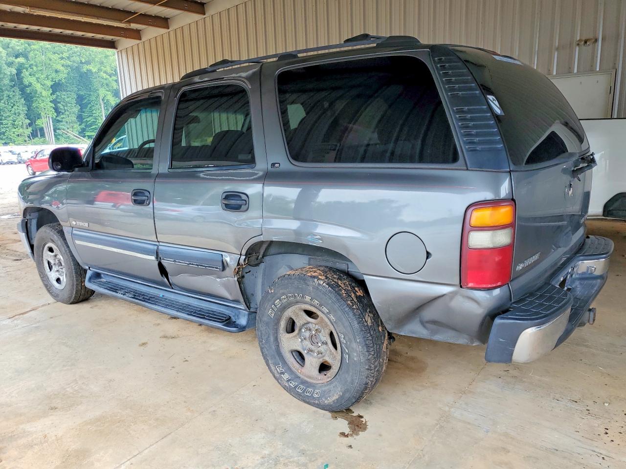 2001 Chevrolet Tahoe K1500 Gray vin: 1GNEK13T91J167665