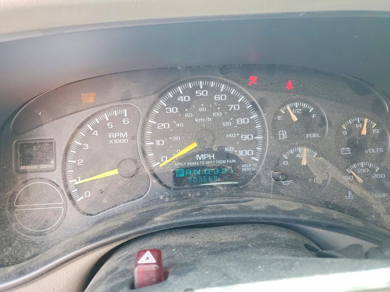 2001 Chevrolet Tahoe K1500 Red vin: 1GNEK13T91J209686