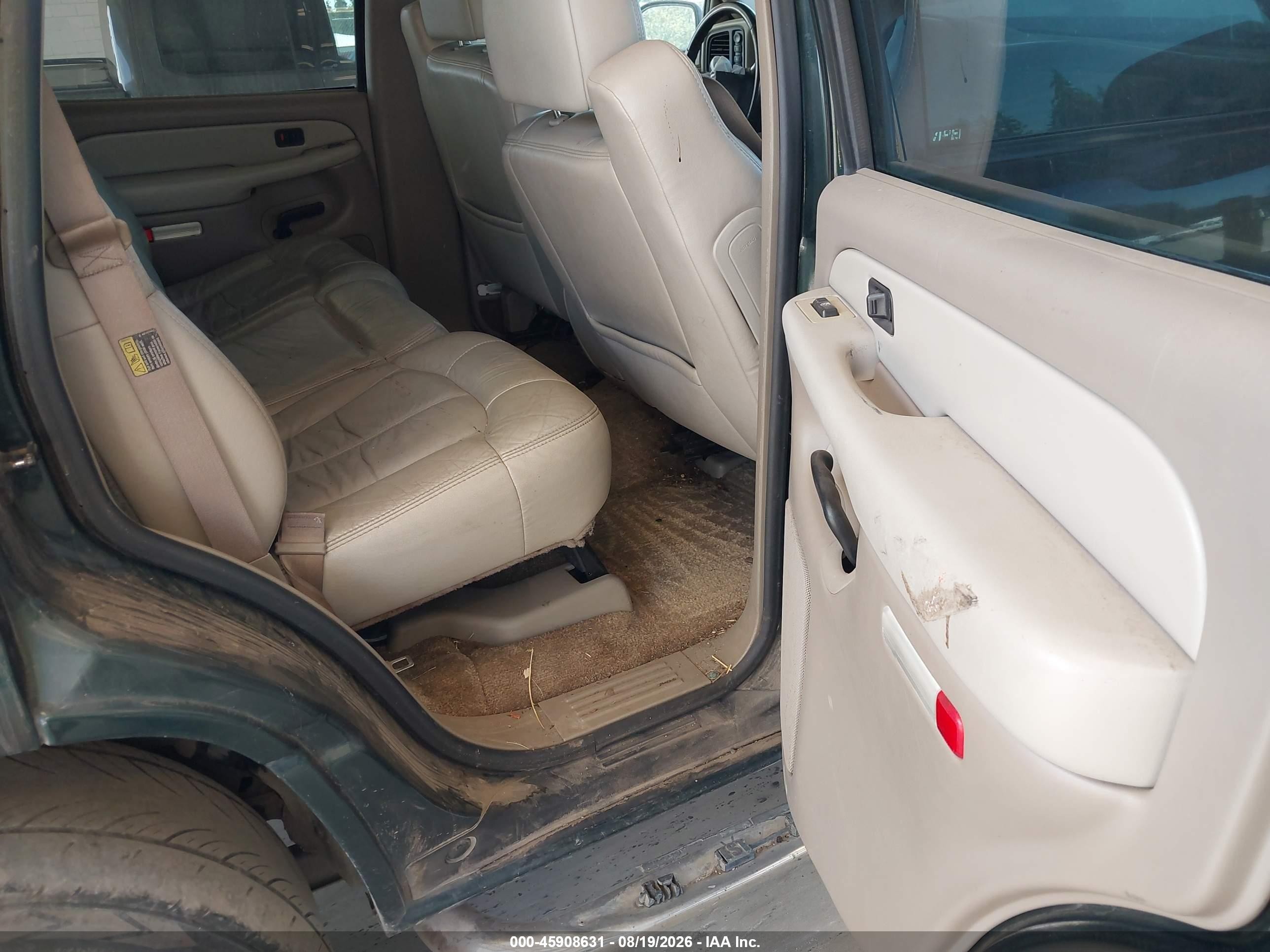 2001 Chevrolet Tahoe Lt Зеленый vin: 1GNEK13T91J266731