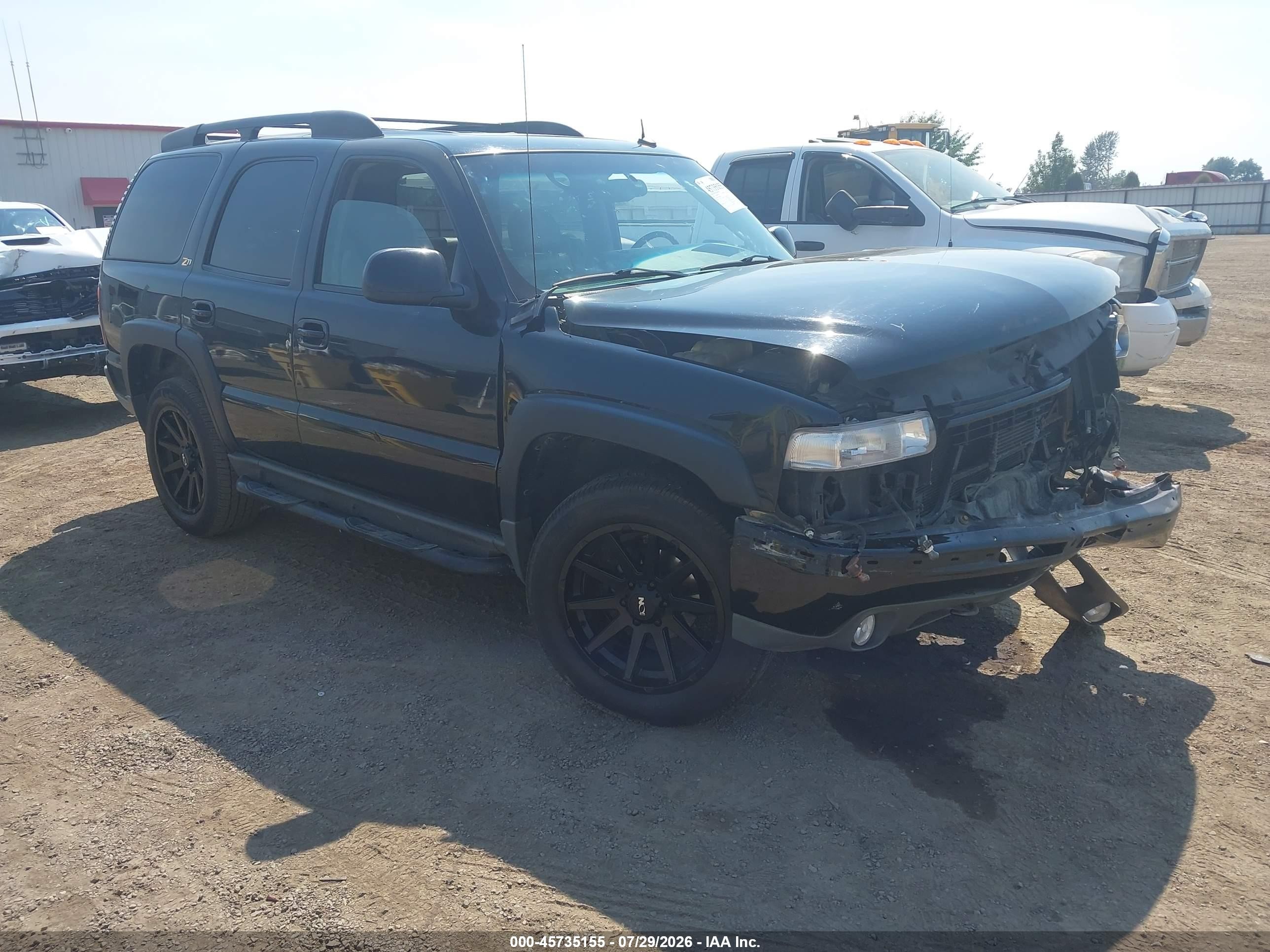2003 Chevrolet Tahoe Z71 Черный vin: 1GNEK13T93R280939