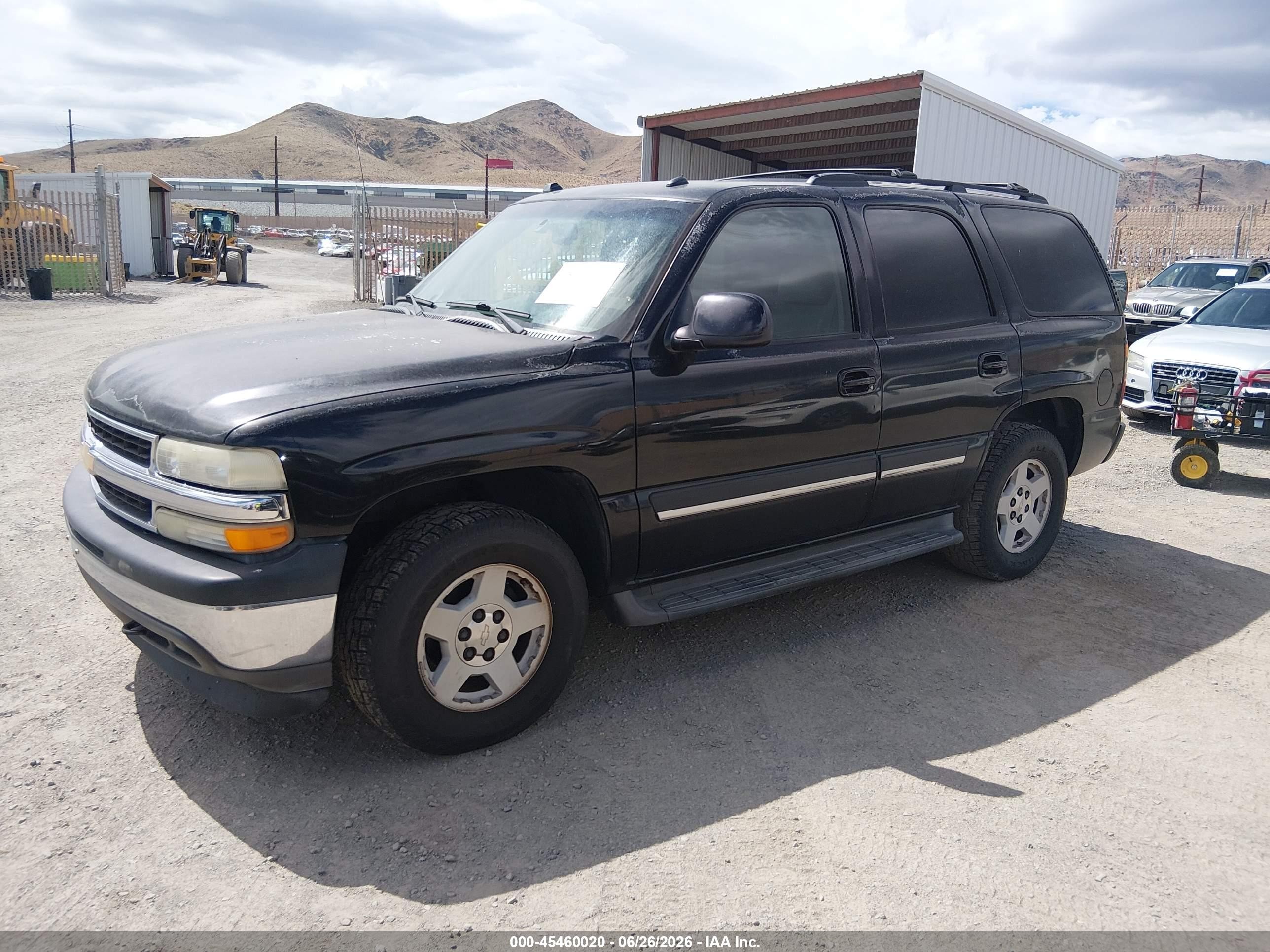 2005 Chevrolet Tahoe Lt Черный vin: 1GNEK13T95J253435