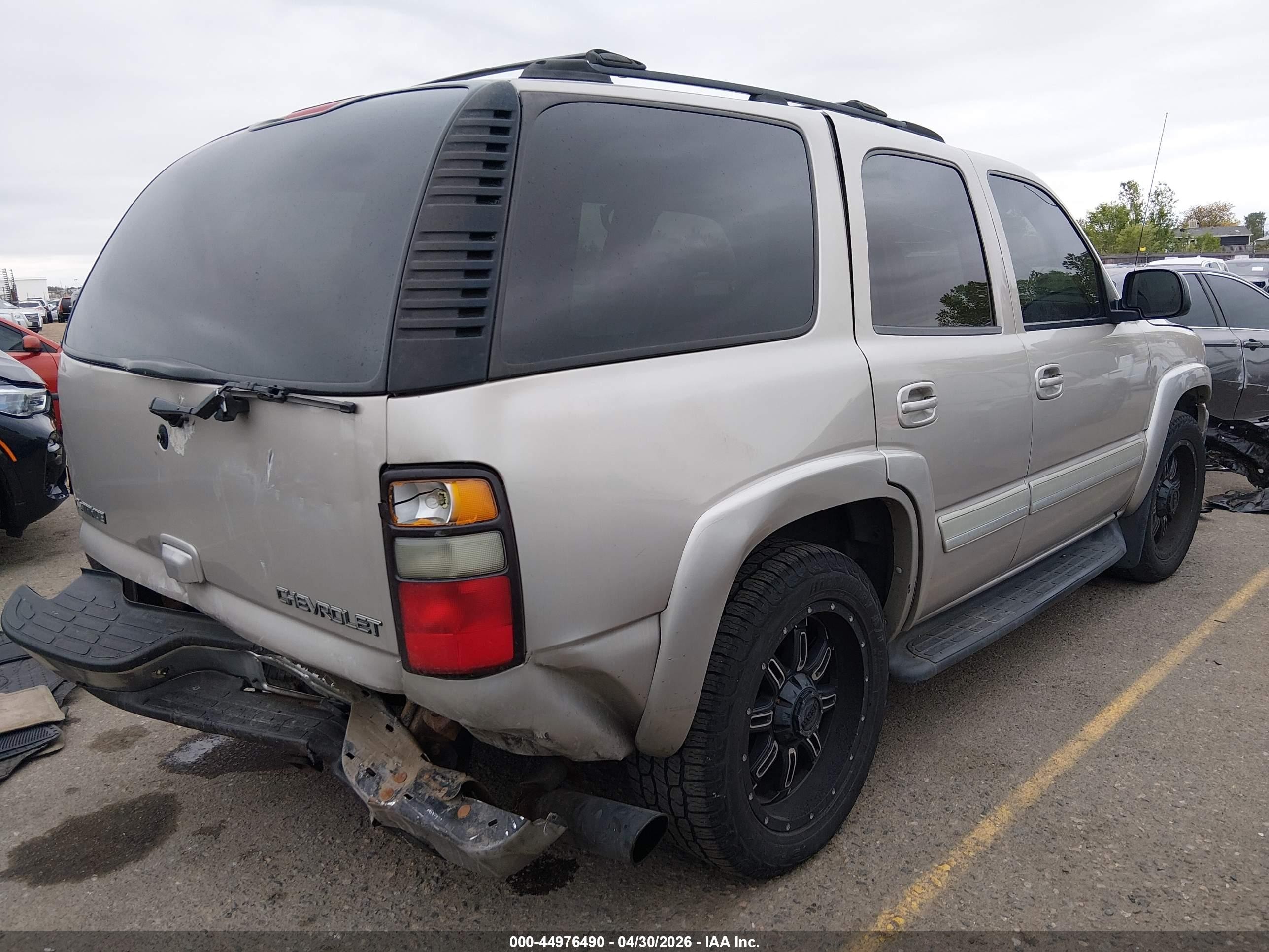2005 Chevrolet Tahoe Lt Серый vin: 1GNEK13TX5R196101