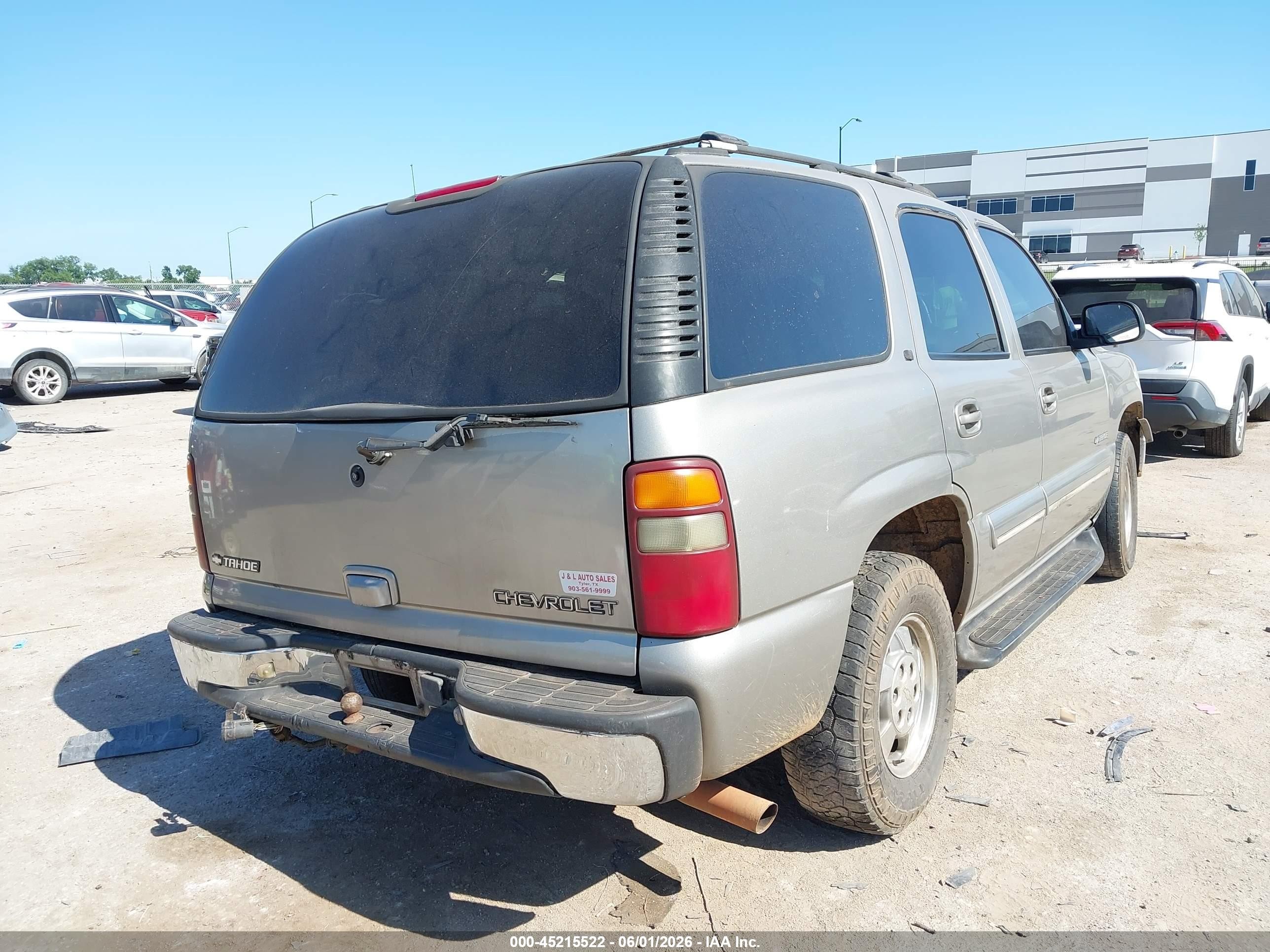2000 Chevrolet Tahoe All New Lt Tan vin: 1GNEK13TXYJ123717