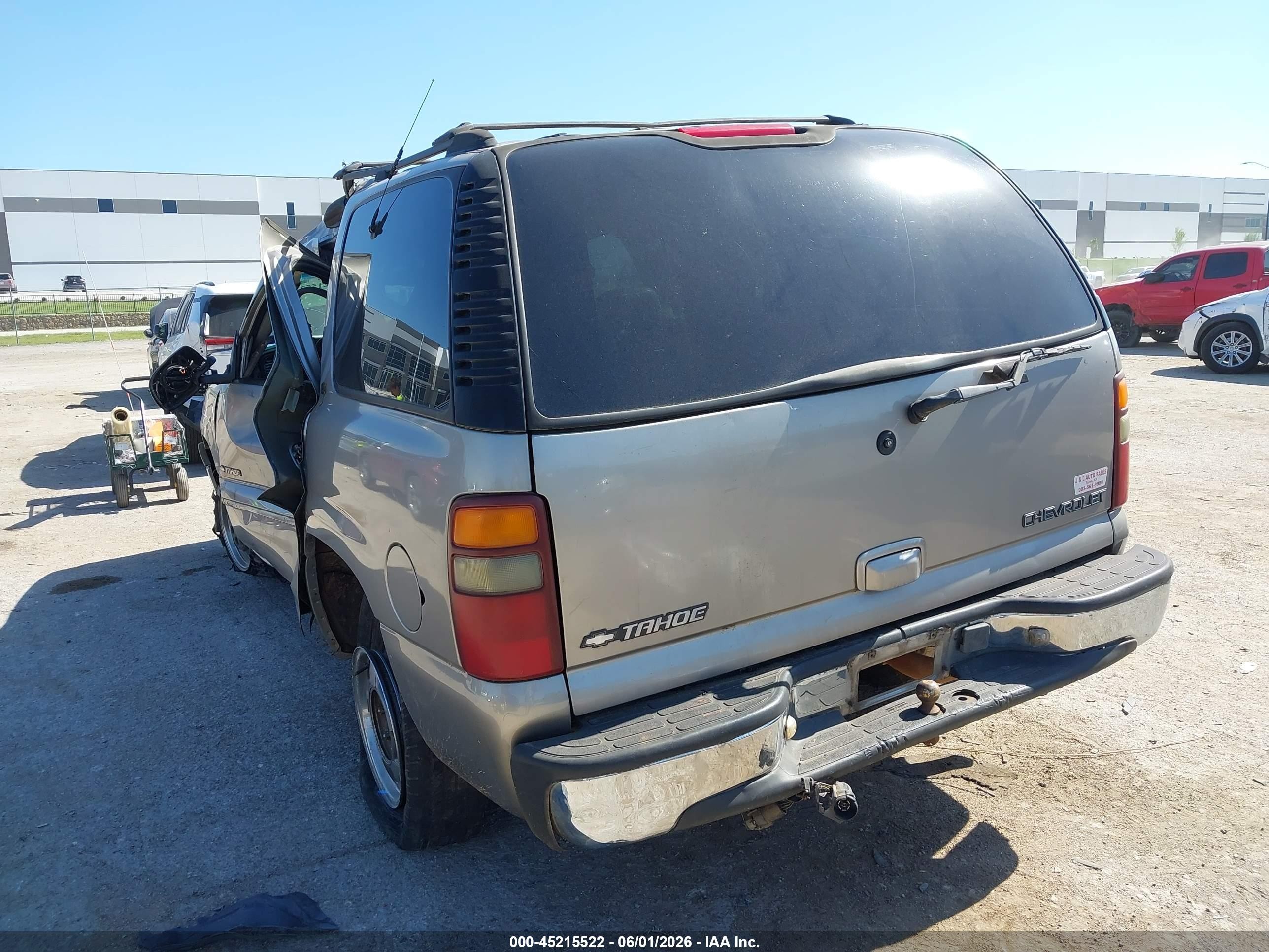 2000 Chevrolet Tahoe All New Lt Tan vin: 1GNEK13TXYJ123717