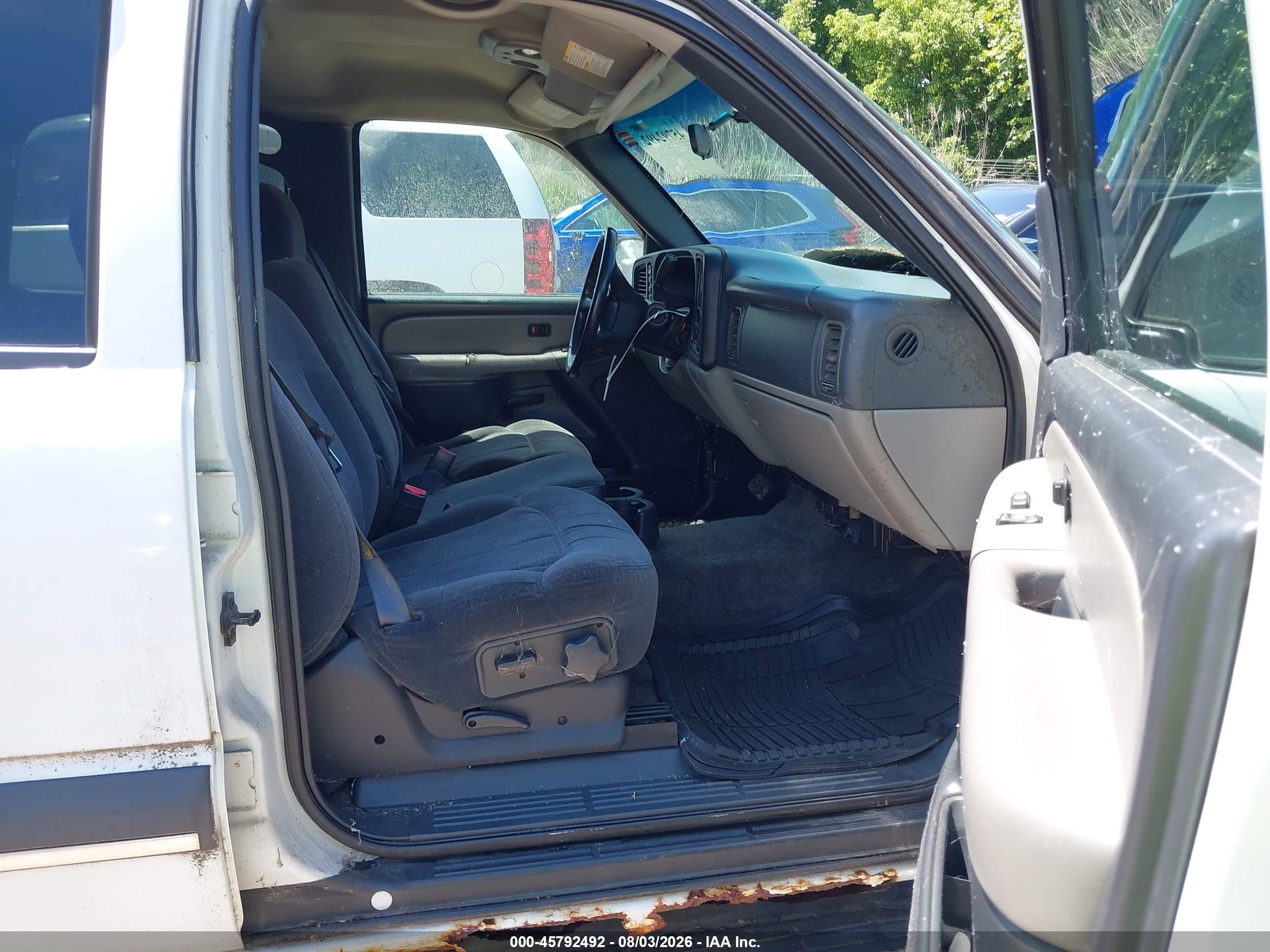 2002 Chevrolet Tahoe Ls White vin: 1GNEK13V52J299700