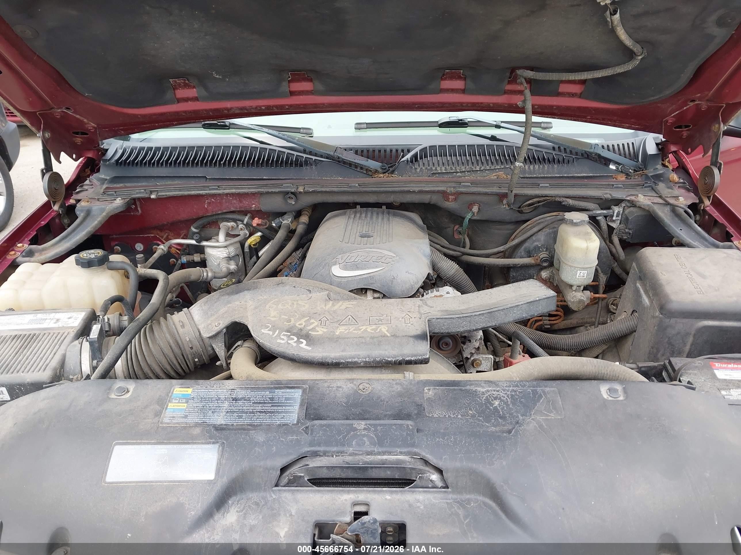 2002 Chevrolet Tahoe Ls Красный vin: 1GNEK13V82J246330