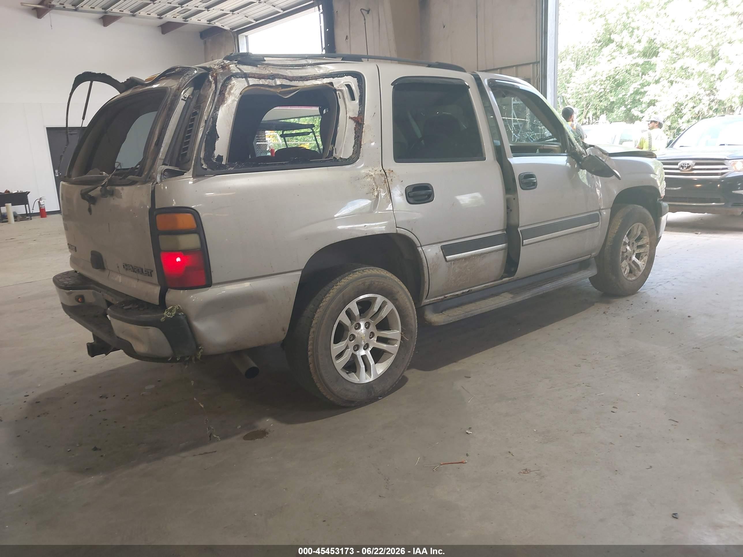 2005 Chevrolet Tahoe Ls Tan vin: 1GNEK13V95J106565