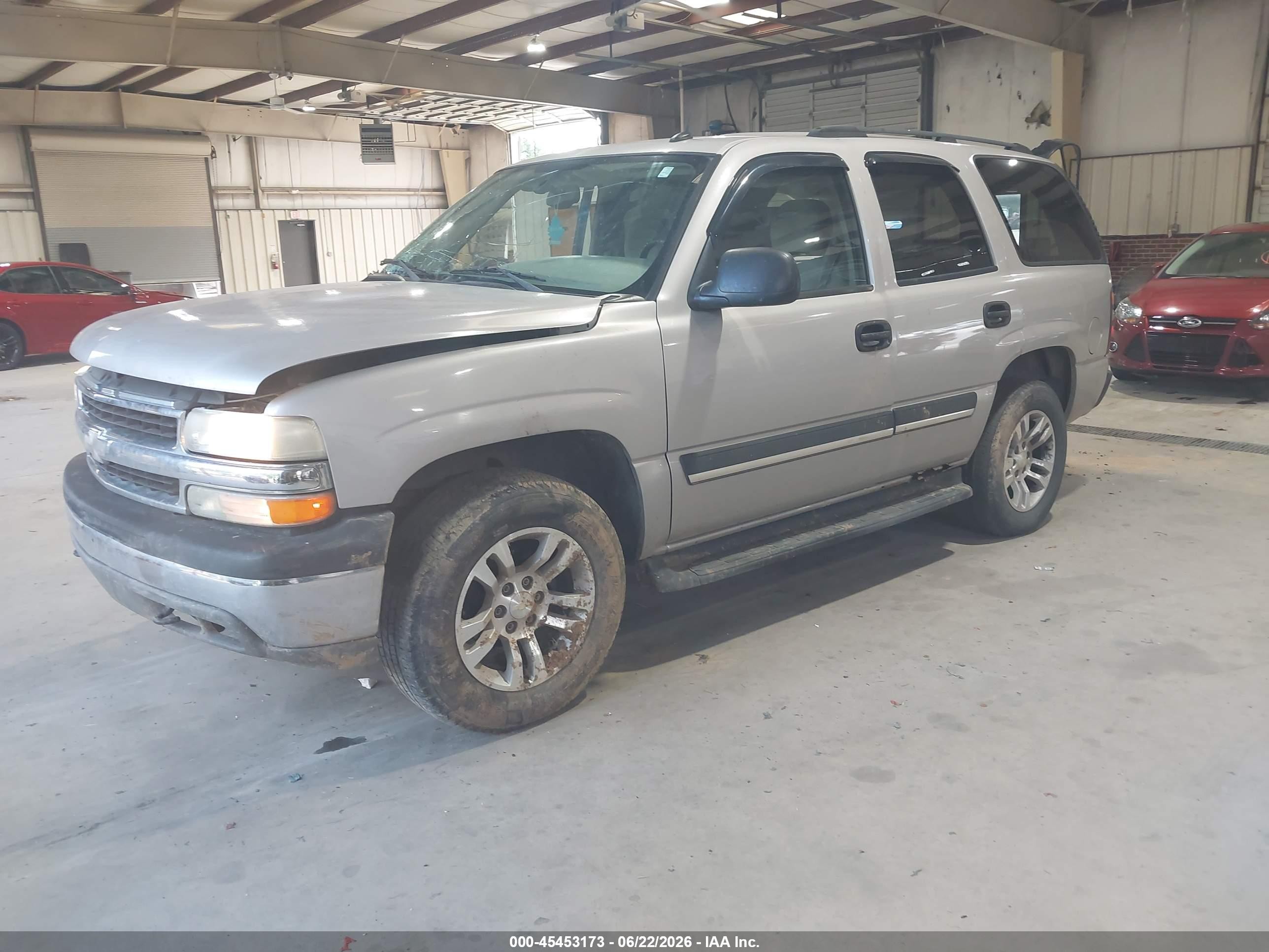 2005 Chevrolet Tahoe Ls Tan vin: 1GNEK13V95J106565