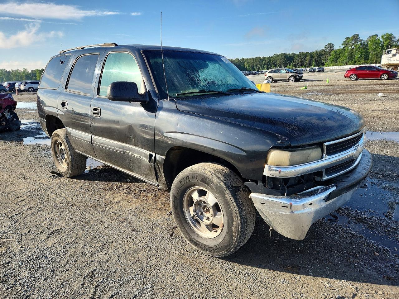 2004 Chevrolet Tahoe K1500 Black vin: 1GNEK13VX4R257866