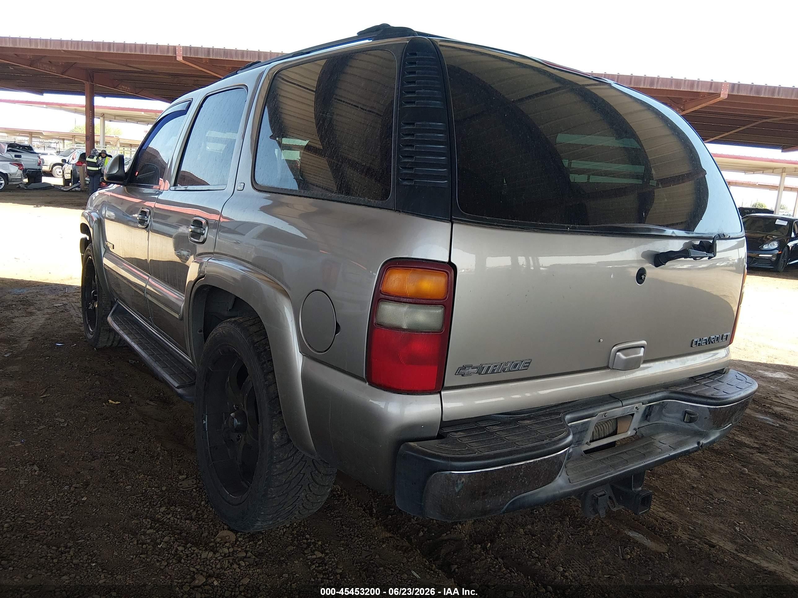 2002 Chevrolet Tahoe Lt Champagne vin: 1GNEK13Z02R239621