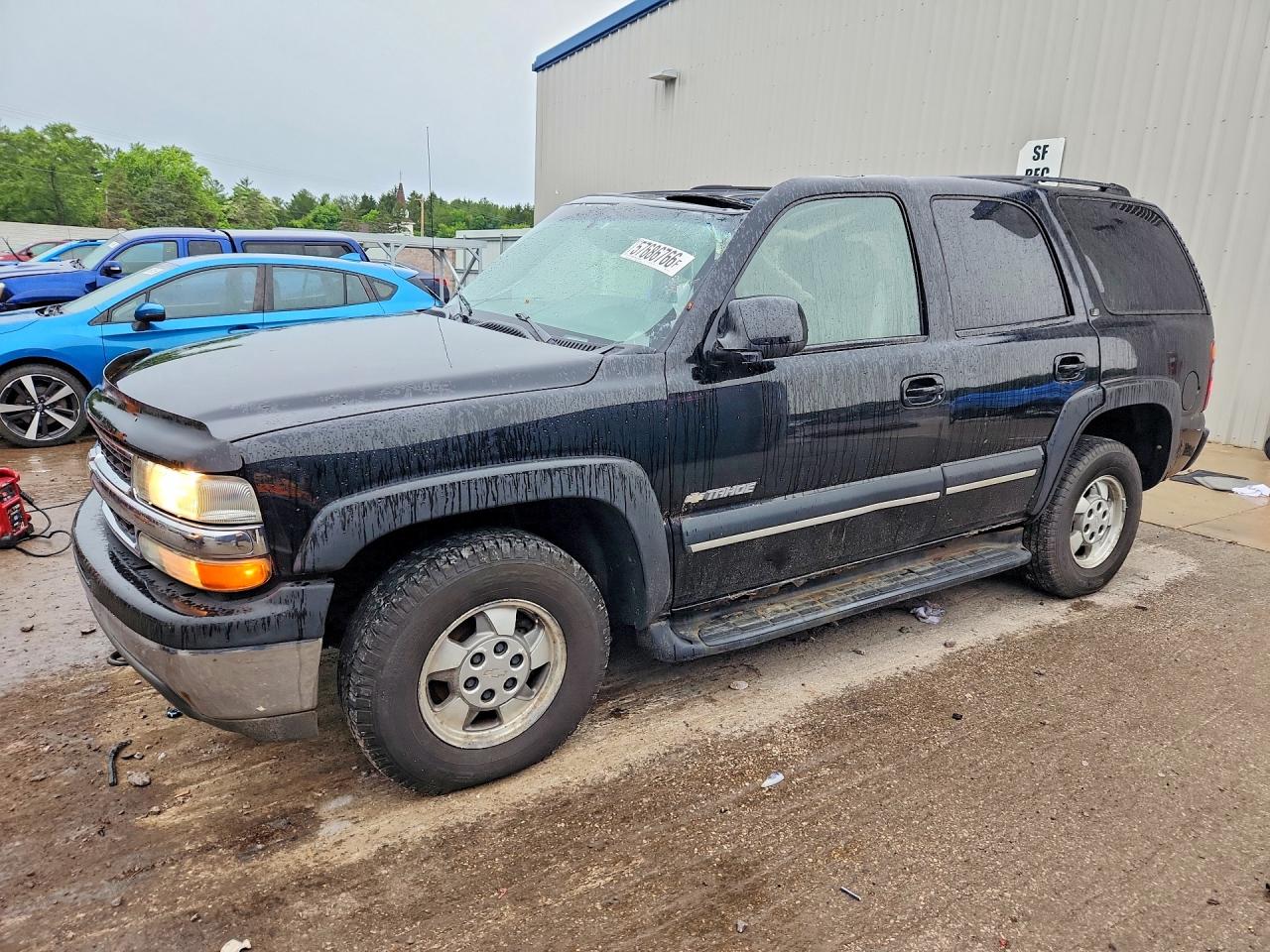 2003 Chevrolet Tahoe K1500 Black vin: 1GNEK13Z03J183129