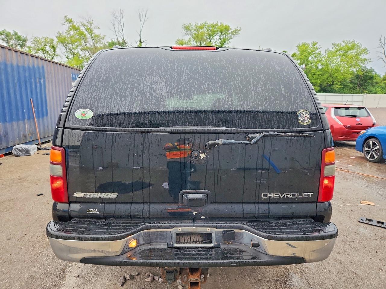 2003 Chevrolet Tahoe K1500 Черный vin: 1GNEK13Z03J183129