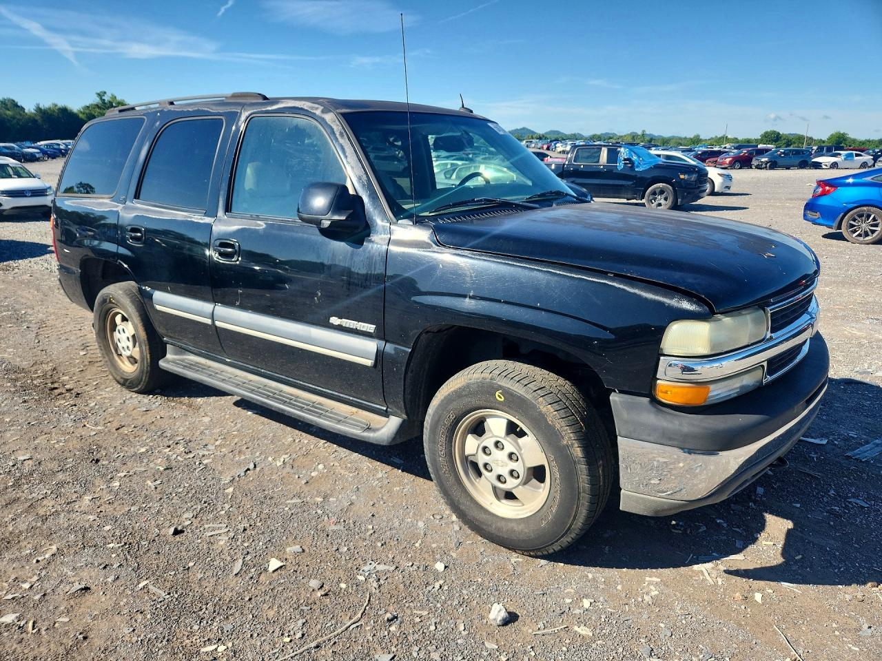 2003 Chevrolet Tahoe K1500 Black vin: 1GNEK13Z03J280119