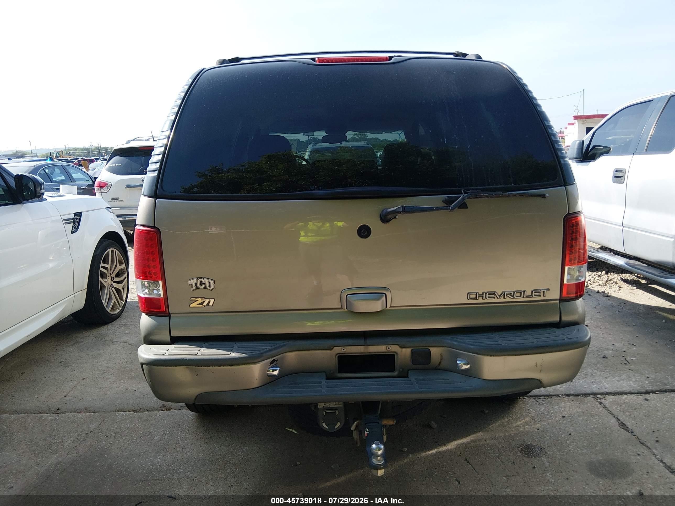 2003 Chevrolet Tahoe Z71 Серый vin: 1GNEK13Z03R310754