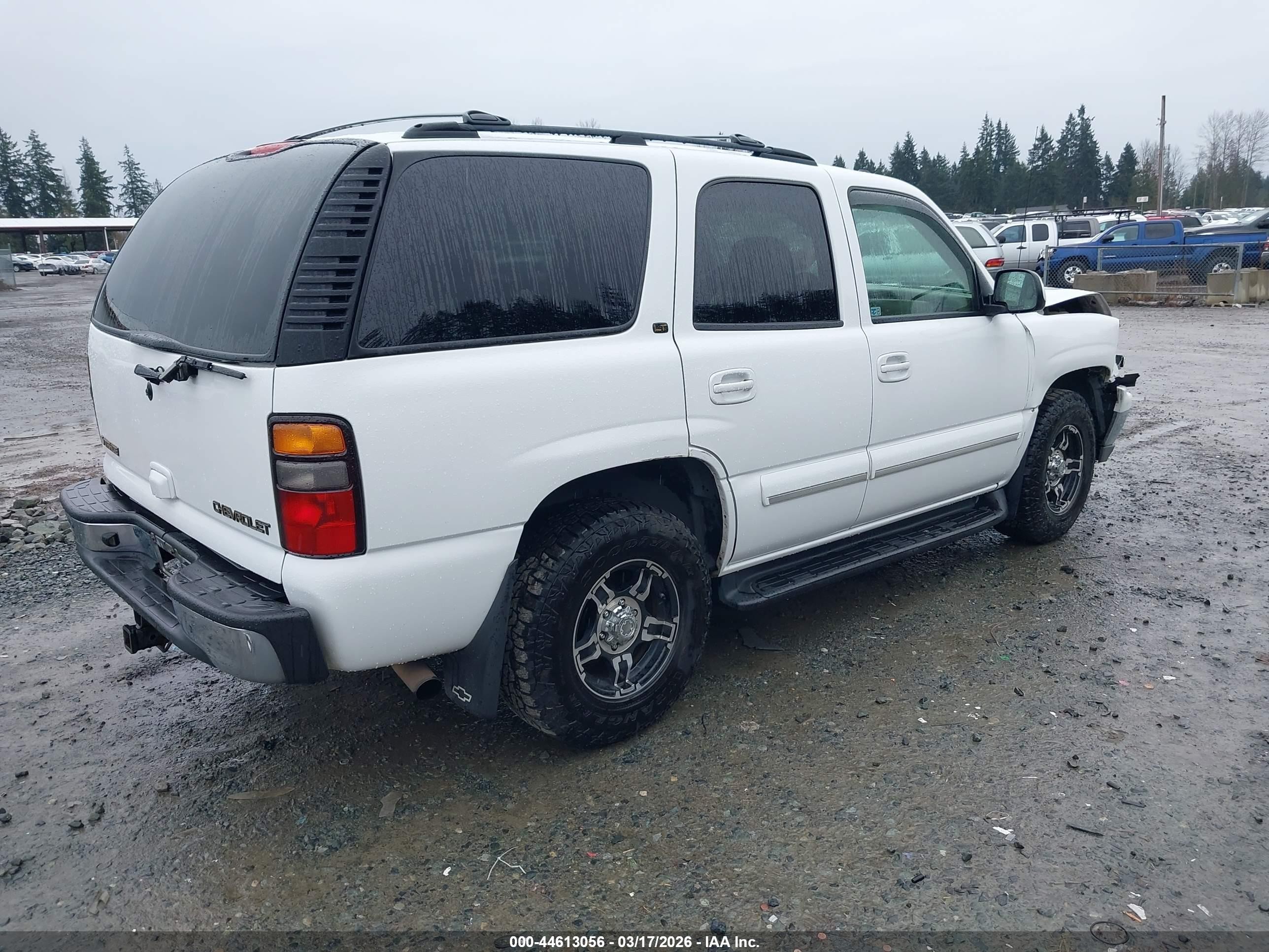 2004 Chevrolet Tahoe Lt White vin: 1GNEK13Z04R113763