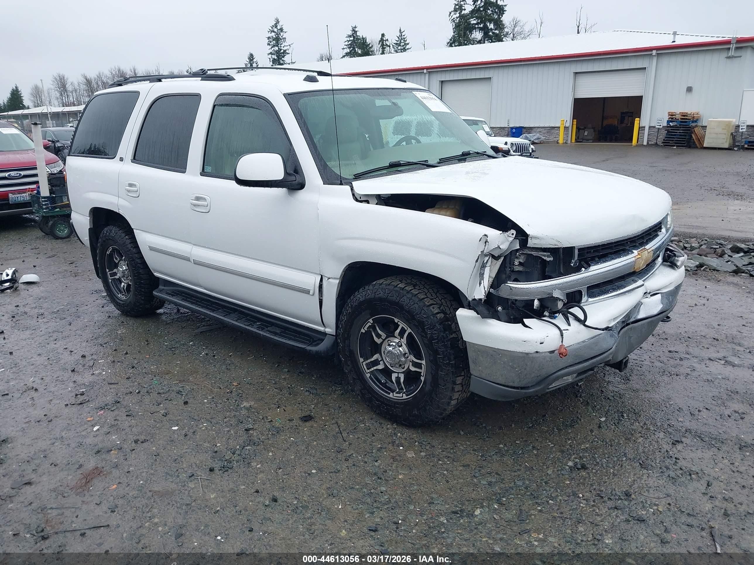 2004 Chevrolet Tahoe Lt White vin: 1GNEK13Z04R113763