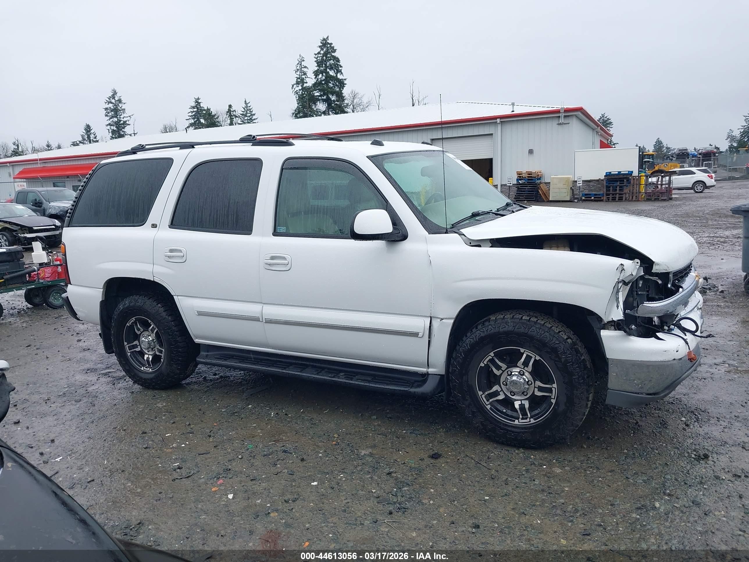 2004 Chevrolet Tahoe Lt White vin: 1GNEK13Z04R113763