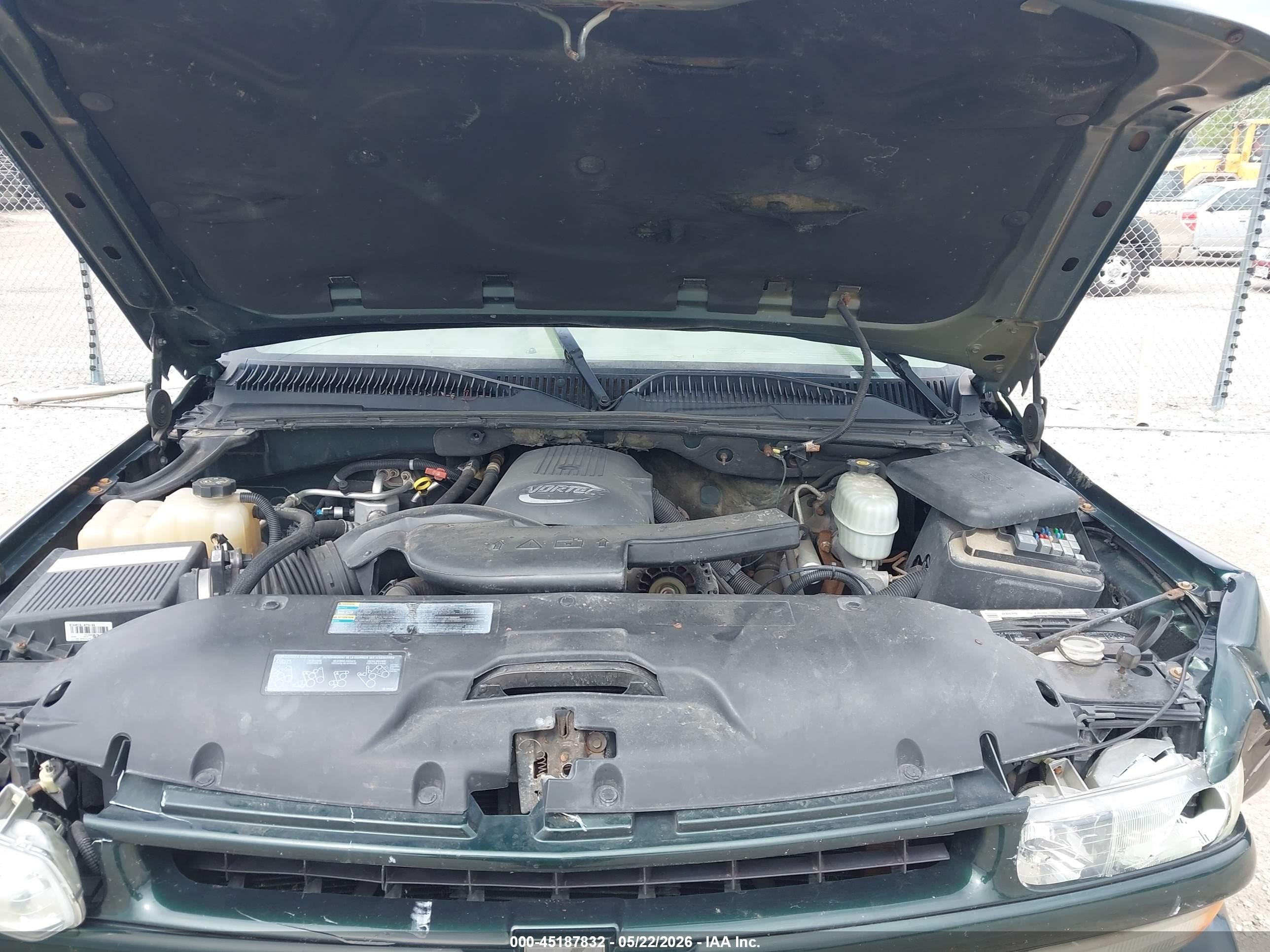 2004 Chevrolet Tahoe Z71 Green vin: 1GNEK13Z04R203219