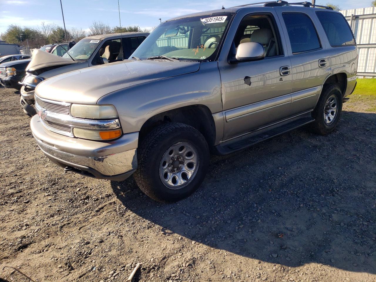 2002 Chevrolet Tahoe K1500 Gold vin: 1GNEK13Z12J132608