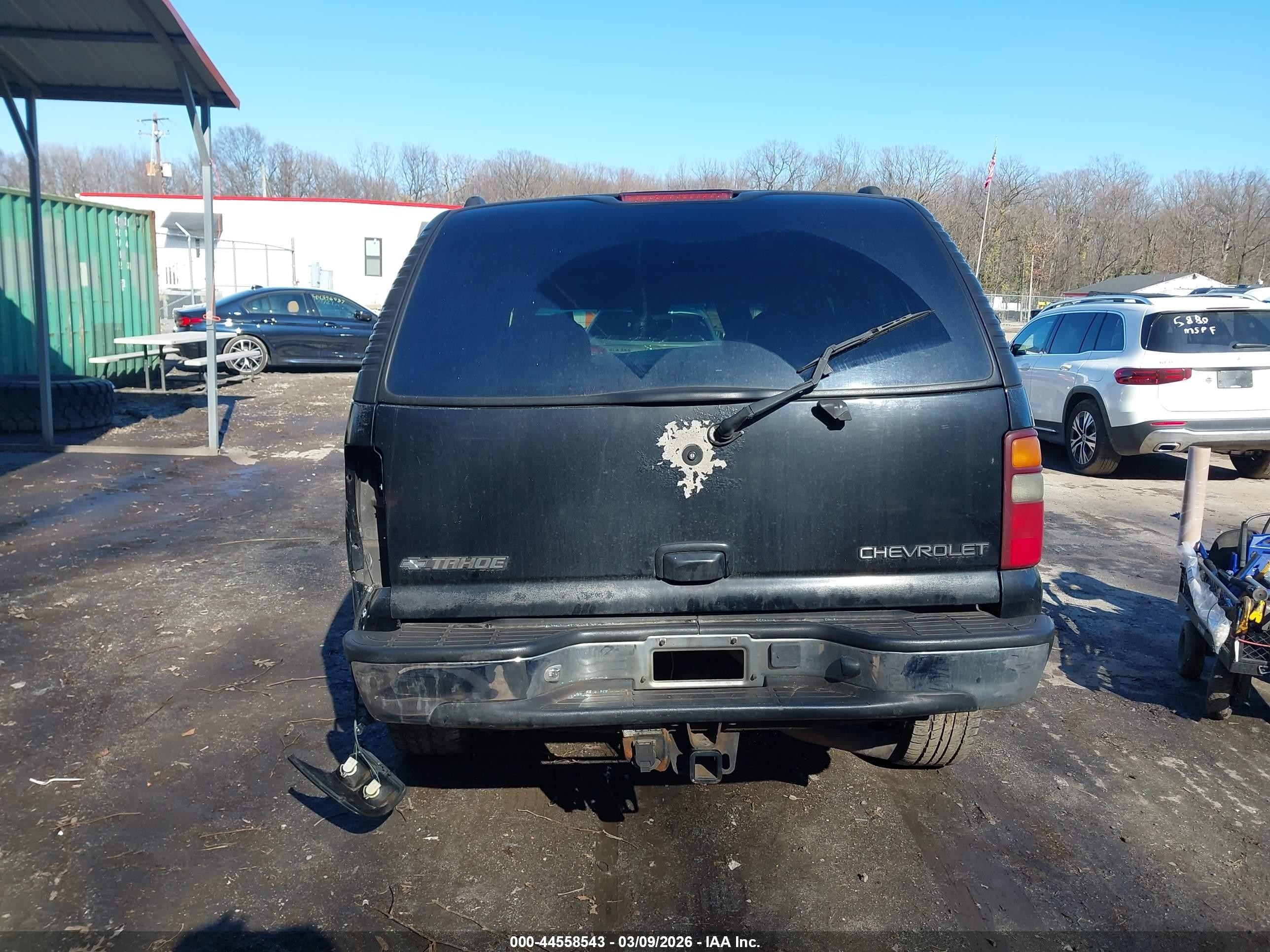 2002 Chevrolet Tahoe Lt Black vin: 1GNEK13Z12J274490