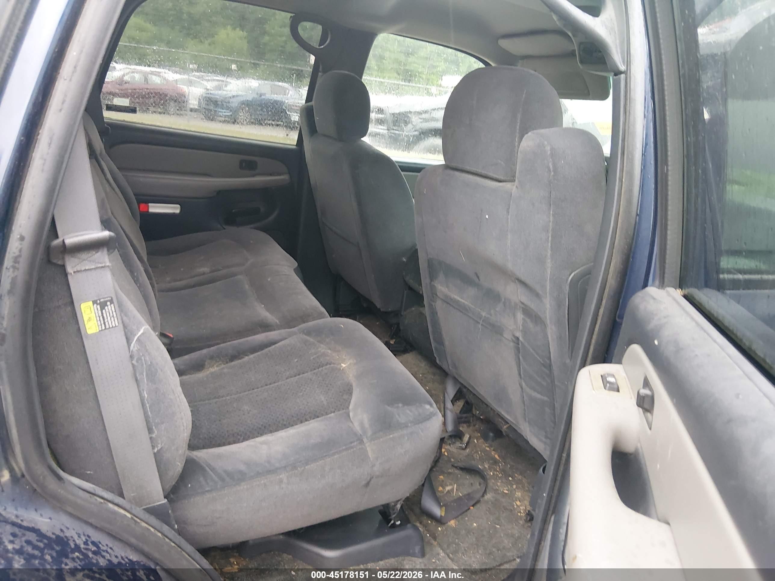 2002 Chevrolet Tahoe Ls Blue vin: 1GNEK13Z12R140760