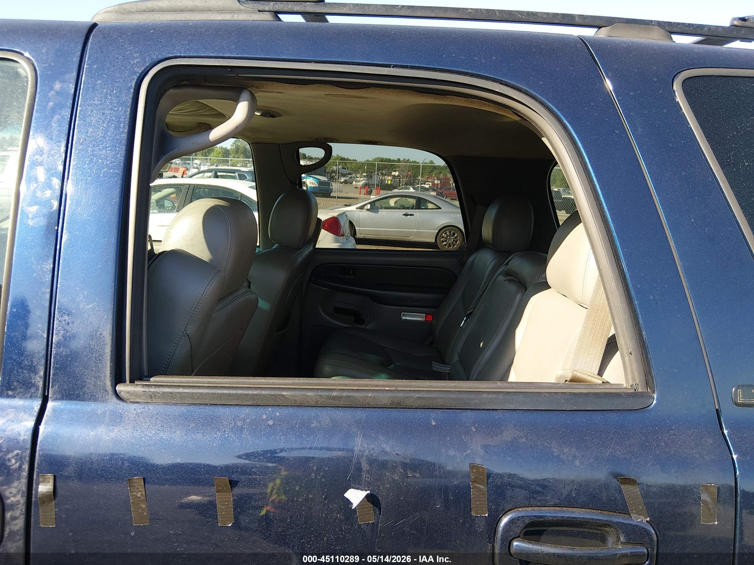 2003 Chevrolet Tahoe Lt Dark Blue vin: 1GNEK13Z13J258694