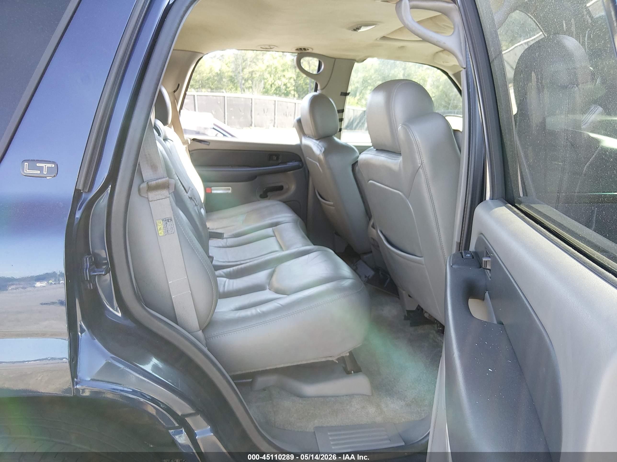 2003 Chevrolet Tahoe Lt Dark Blue vin: 1GNEK13Z13J258694
