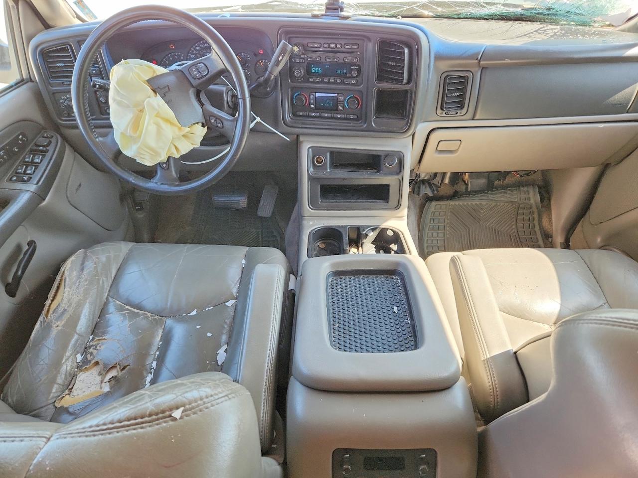 2003 Chevrolet Tahoe K1500 White vin: 1GNEK13Z13R284262