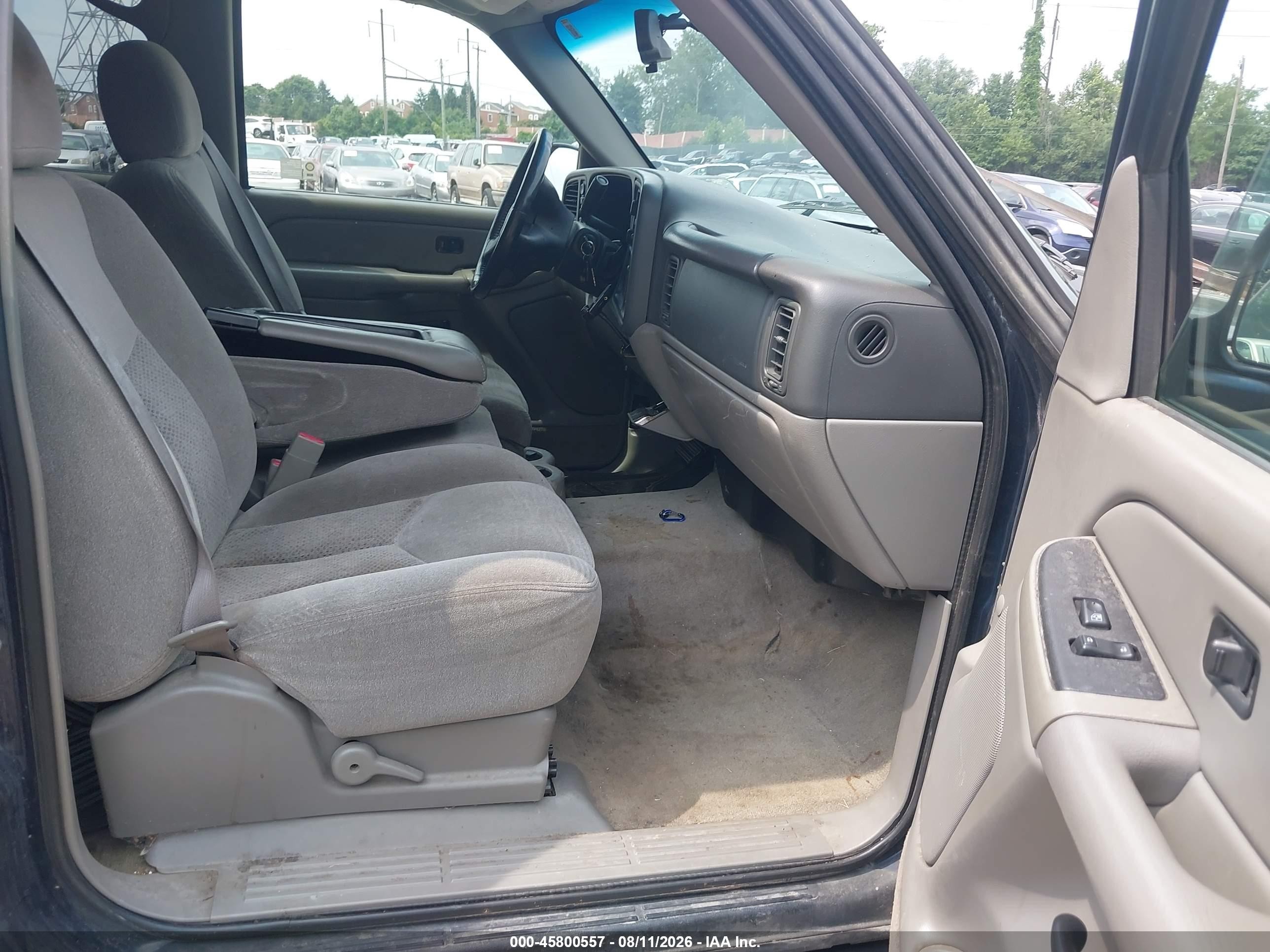 2005 Chevrolet Tahoe Ls Blue vin: 1GNEK13Z15J219297